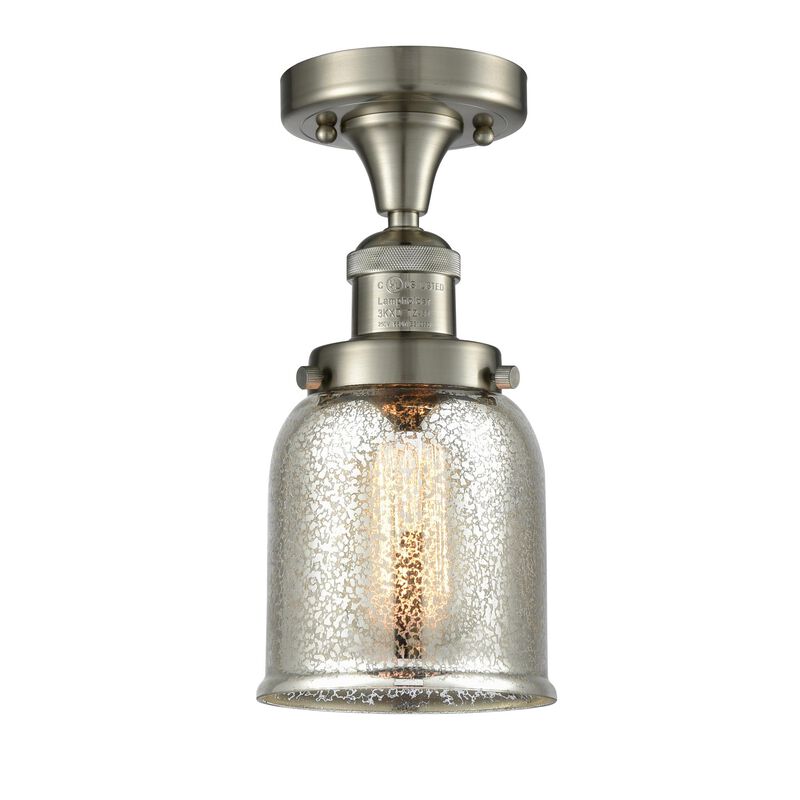 Bruno Marashlian Small Bell 5 Inch 1 Light Semi Flush Mount by Innovations Lighting