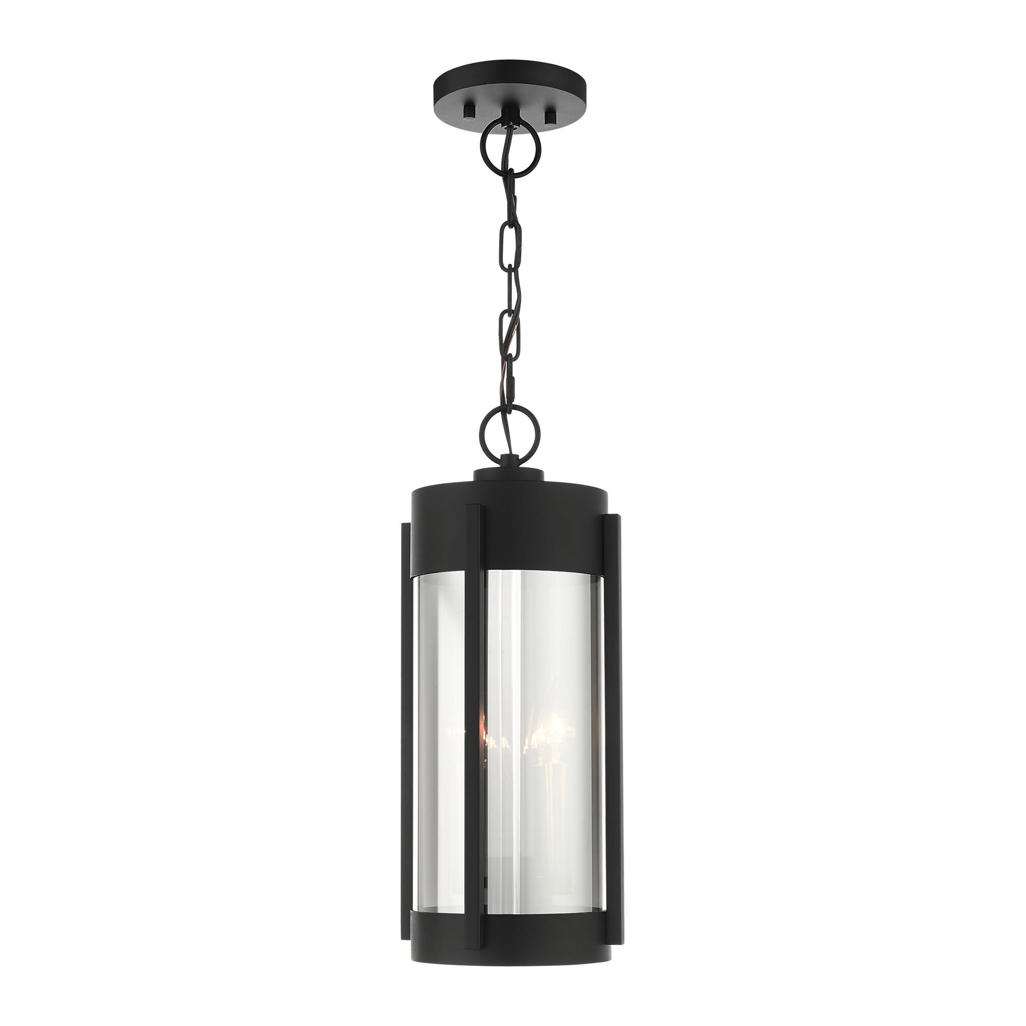 Shown in Black With Brushed Nickel Candles finish and Electrical Plated Smoke glass and Electrical Plated Smoke Glass shade