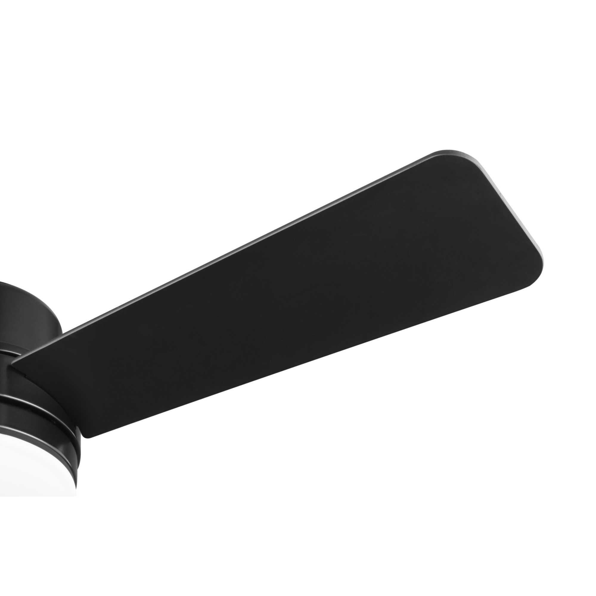 Shown in Black finish and White Opal glass