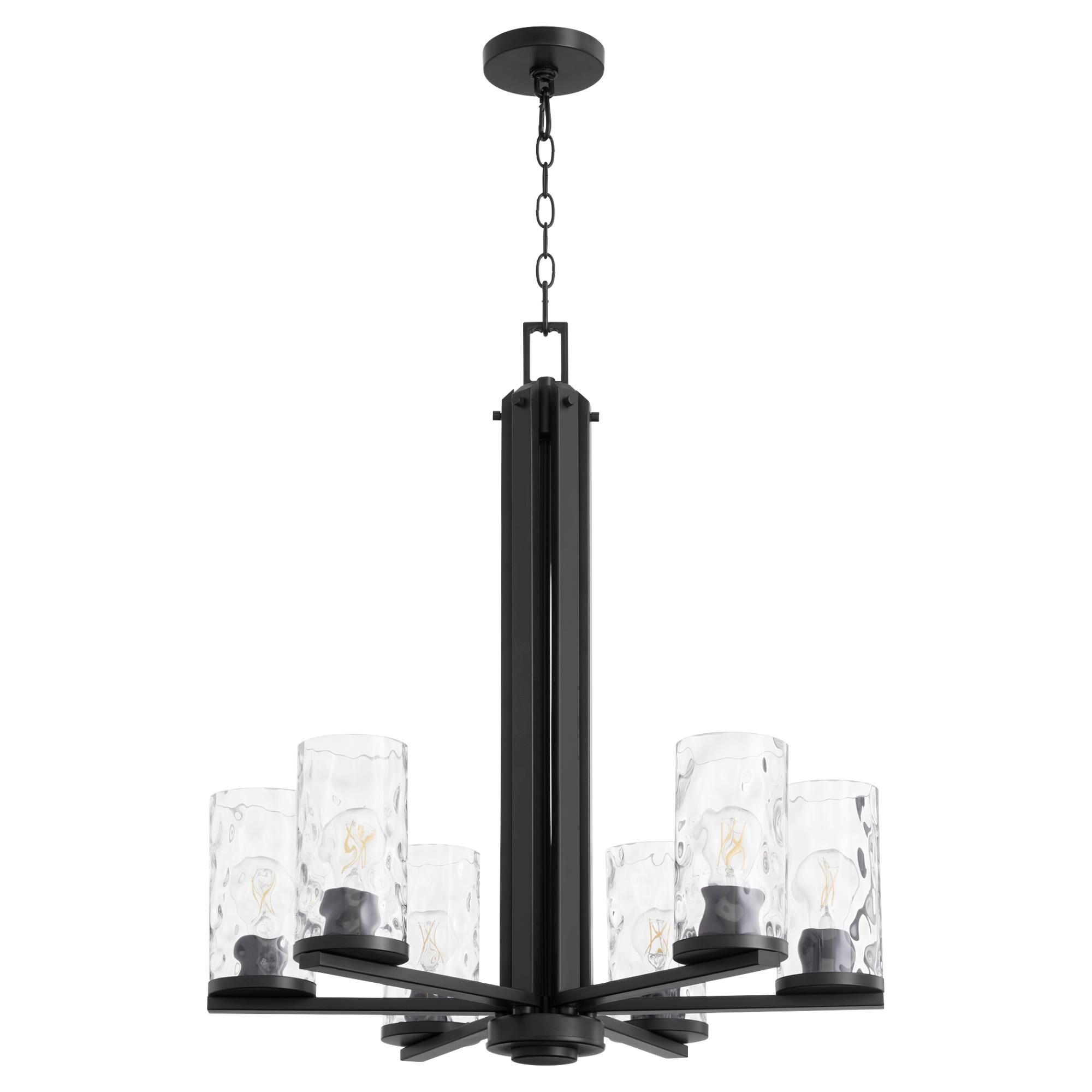 Steinway 25 Inch 6 Light Chandelier by Quorum International