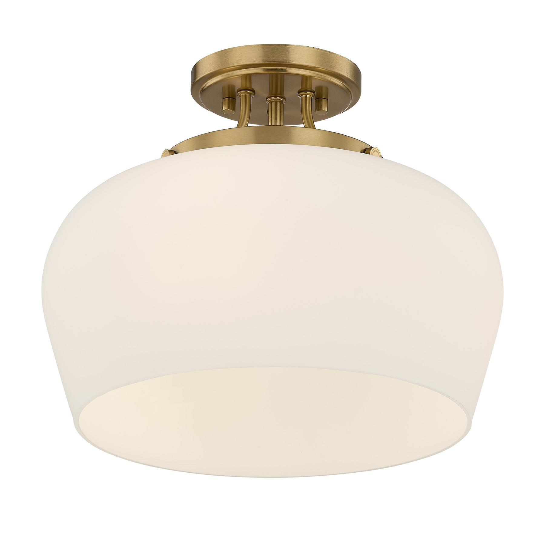 Octave 13 Inch Semi Flush Mount by Savoy House