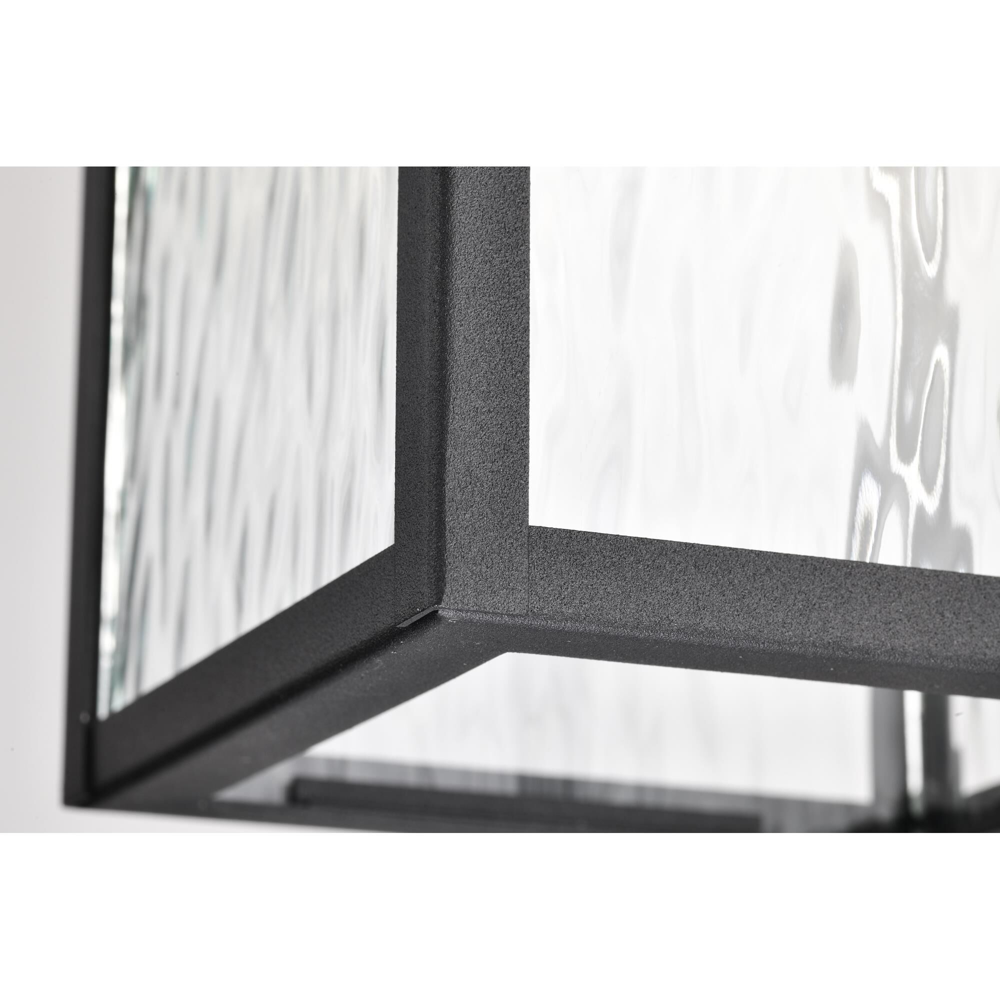 Shown in Matte Black finish and Clear Water glass