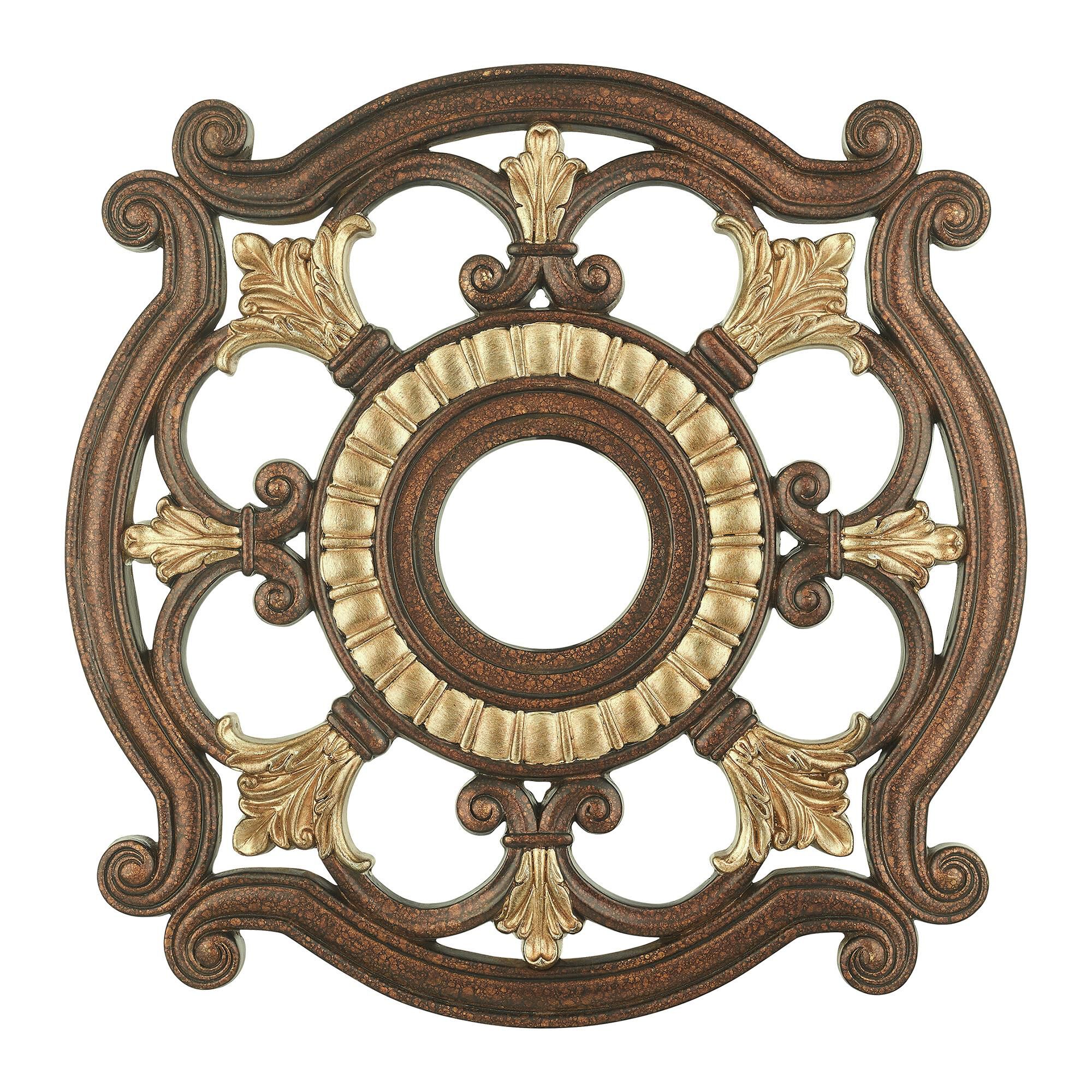 Shown in Palacial Bronze-Gilded Accents finish