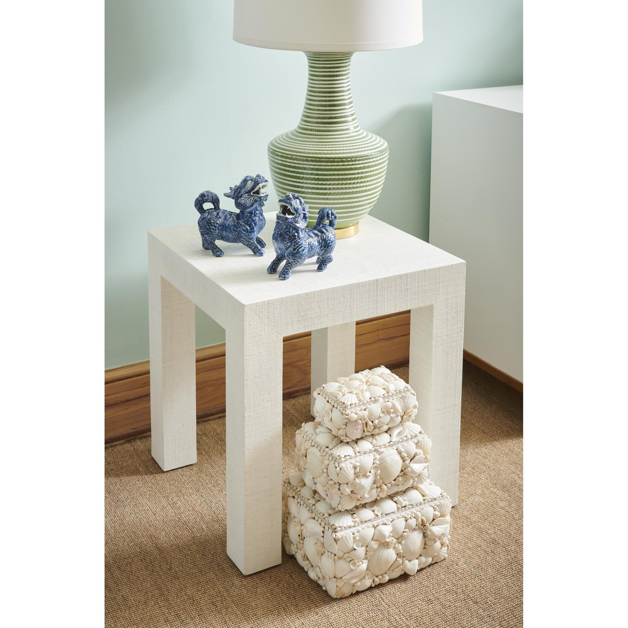 Shown in White finish