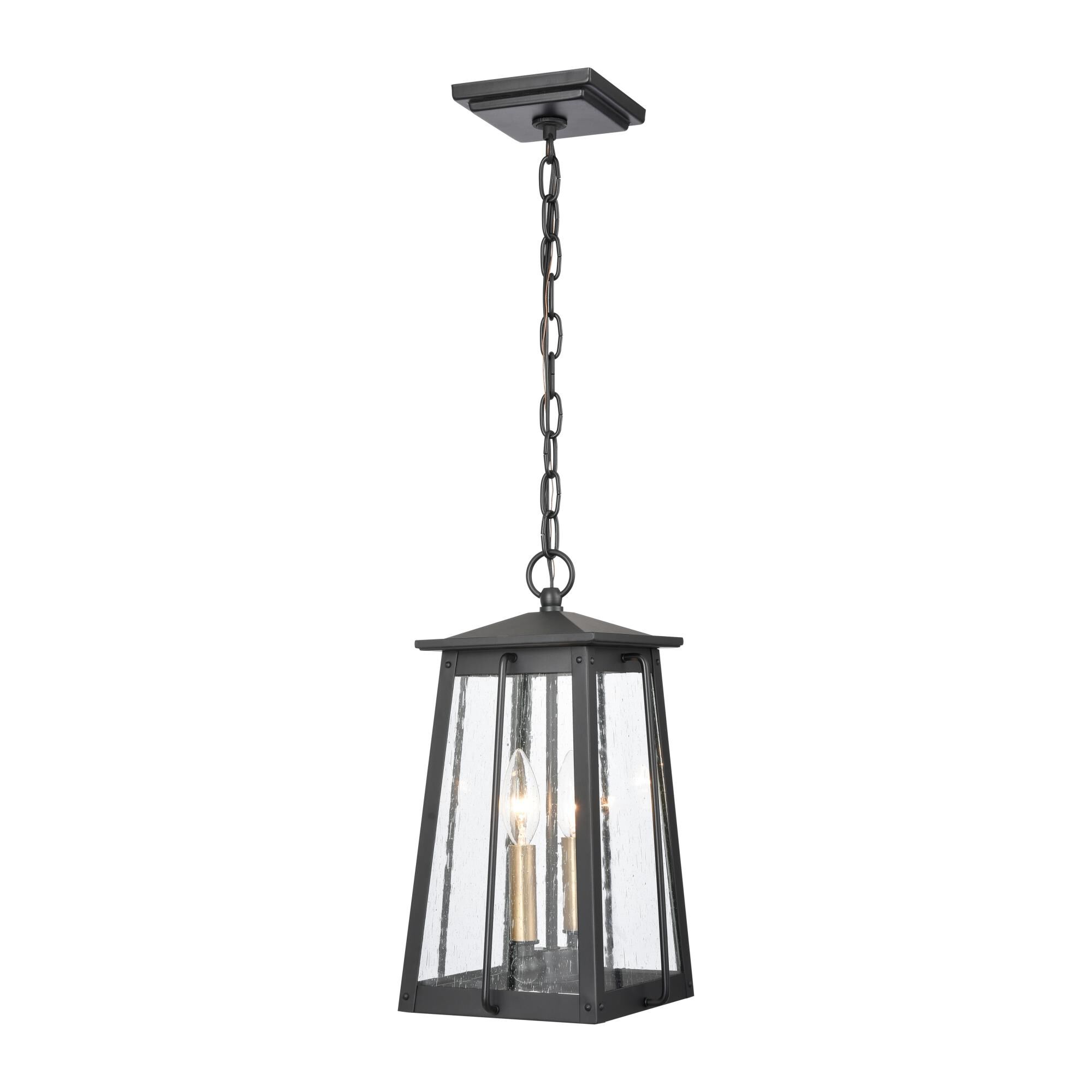 Kirkdale 15 Inch Tall 2 Light Outdoor Hanging Lantern by ELK Lighting