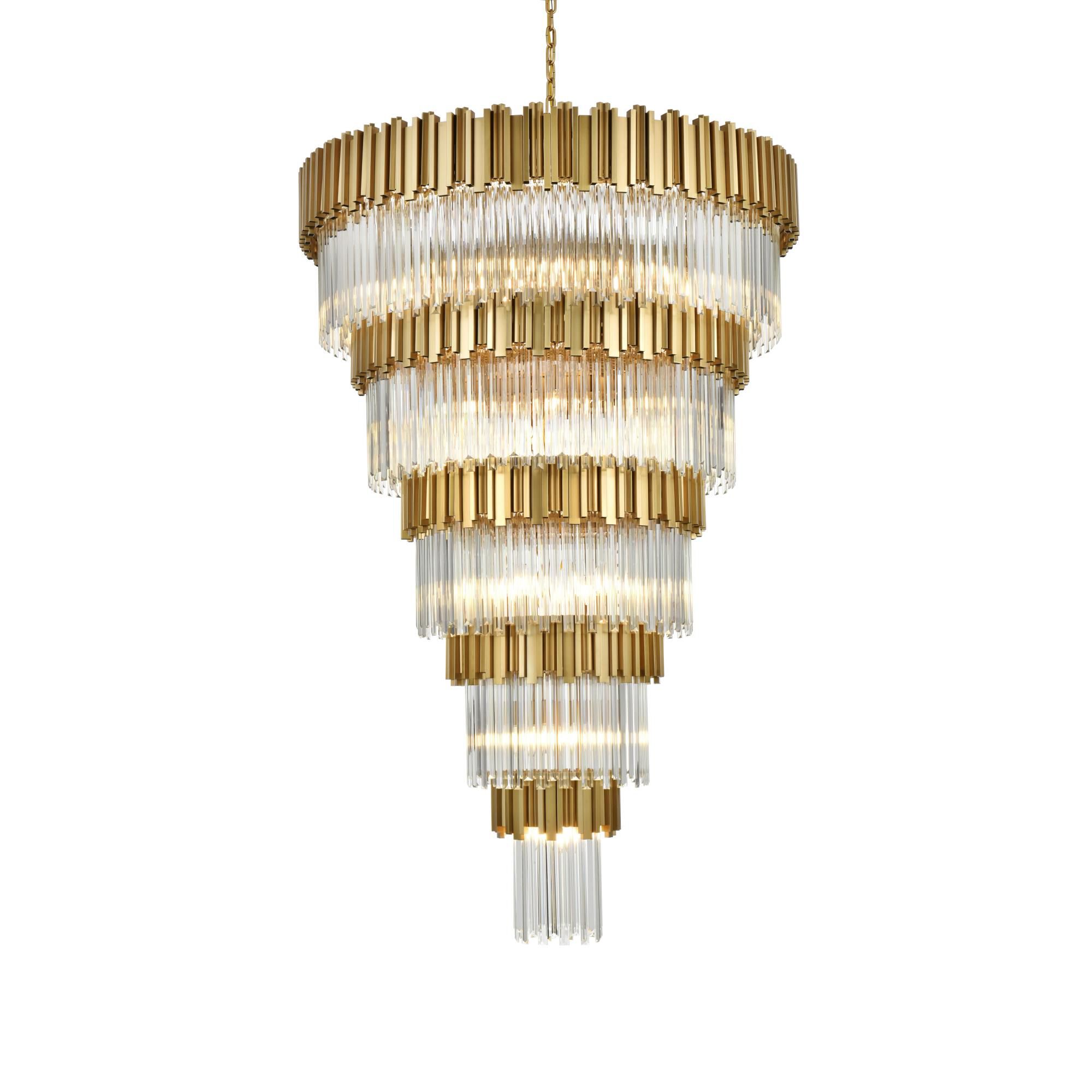 Willow 48 Inch Chandelier by Elegant Lighting