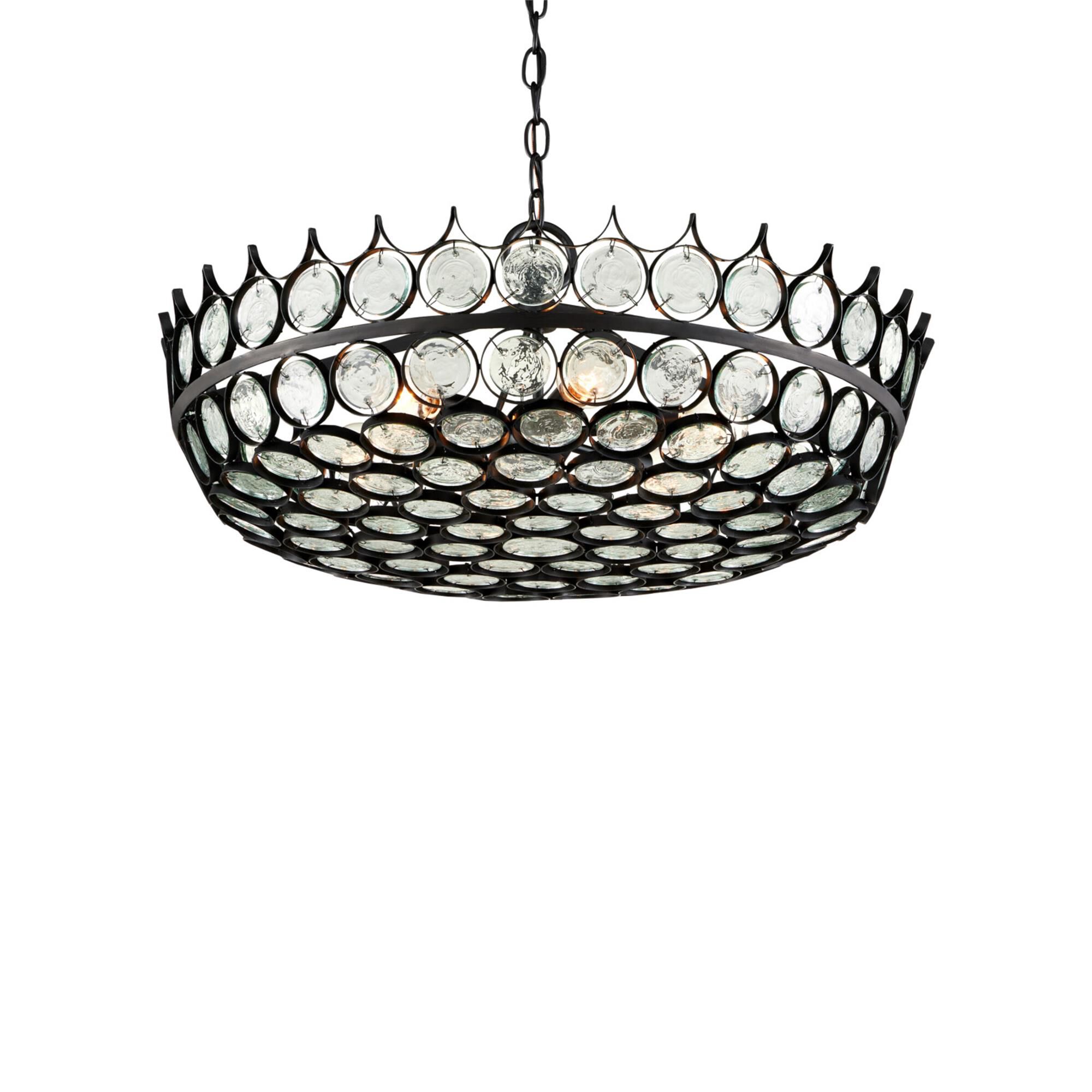 Bunny Williams Augustus 25 Inch 6 Light Chandelier,