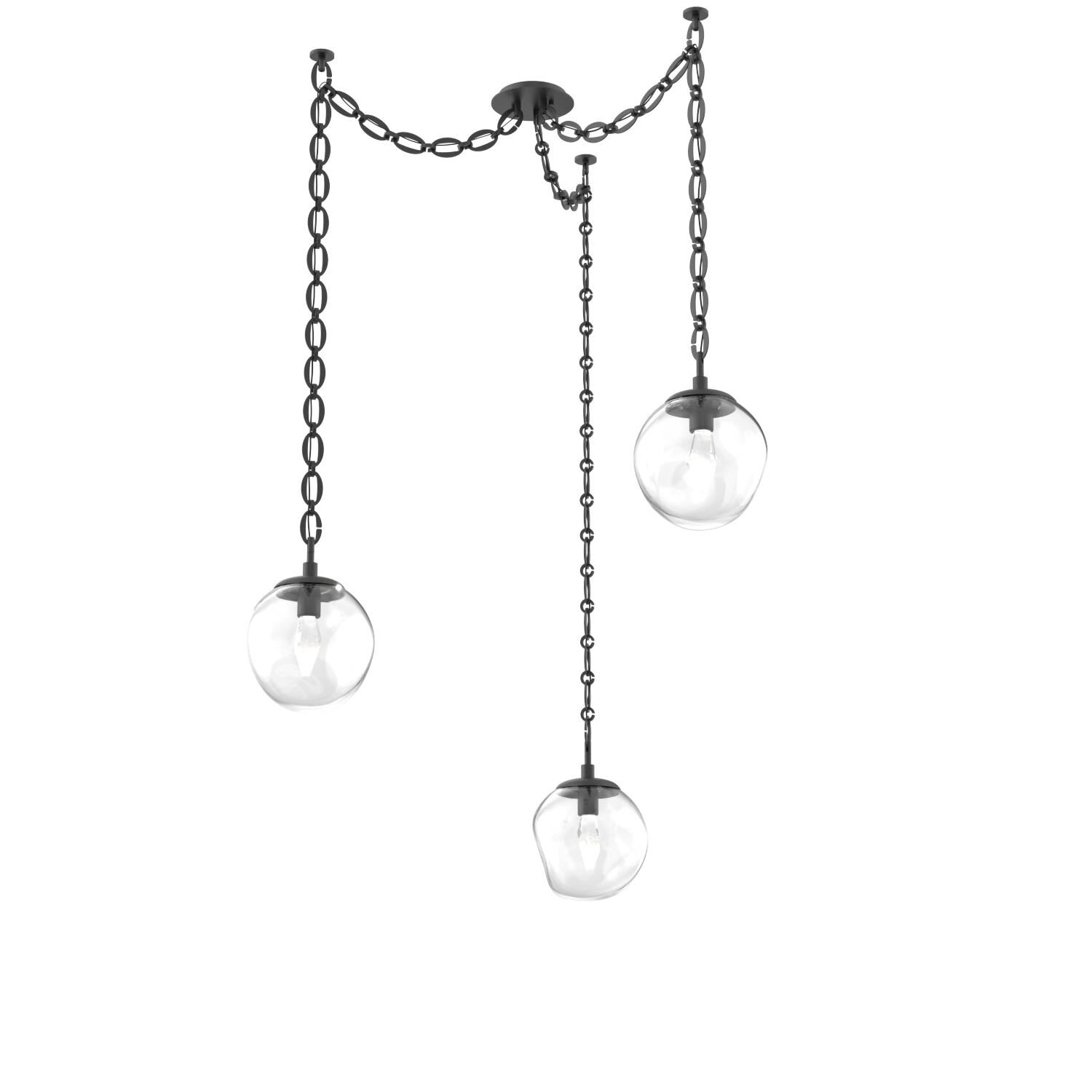 Levi Wilson Aster 19 Inch Multi Pendant Light by Hammerton Studio