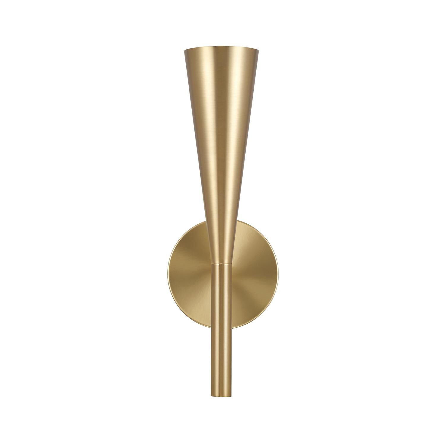 Shown in Matte Brass finish and Matte Brass Metal  With White Interior shade