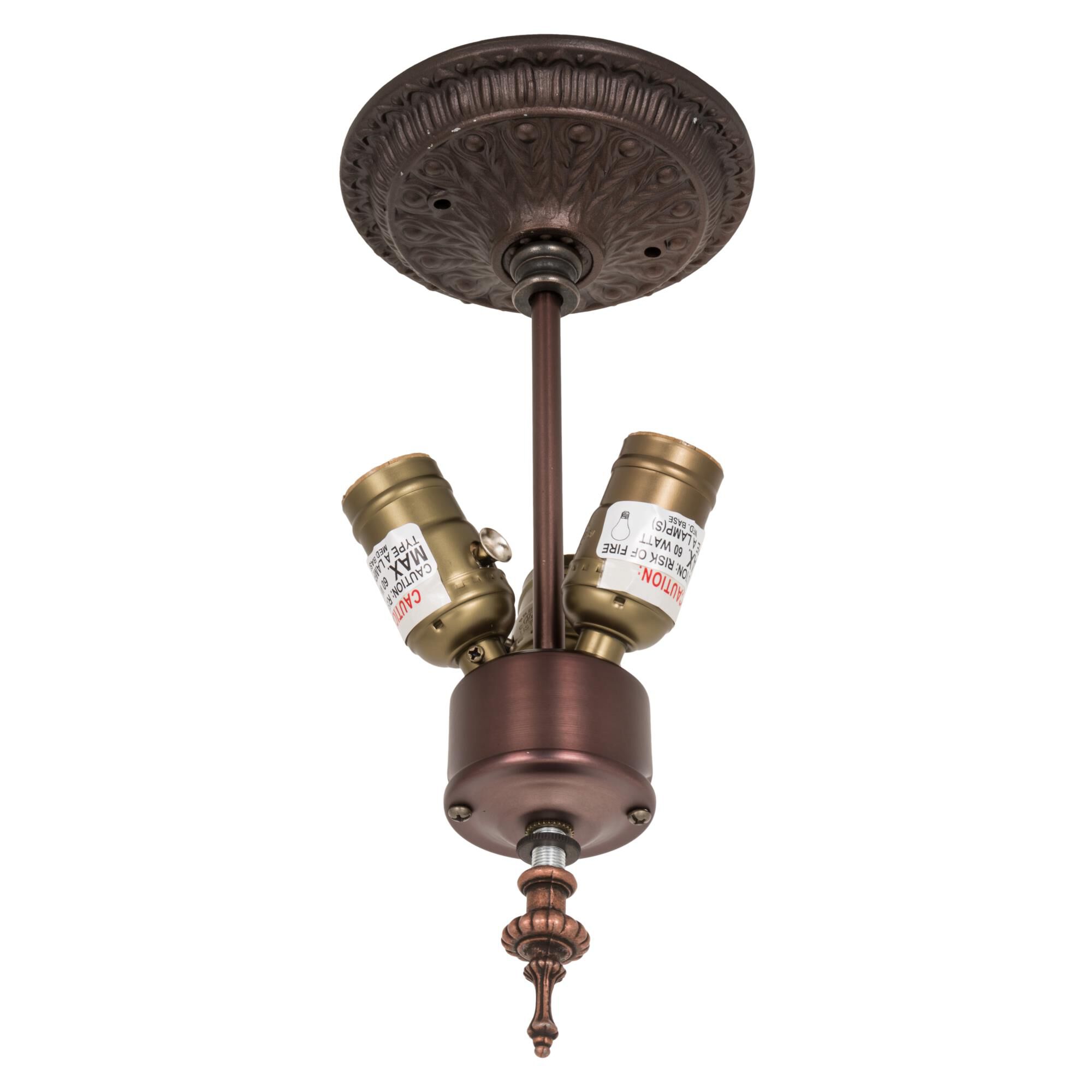 5 Inch 3 Light Flush Mount by Meyda Lighting