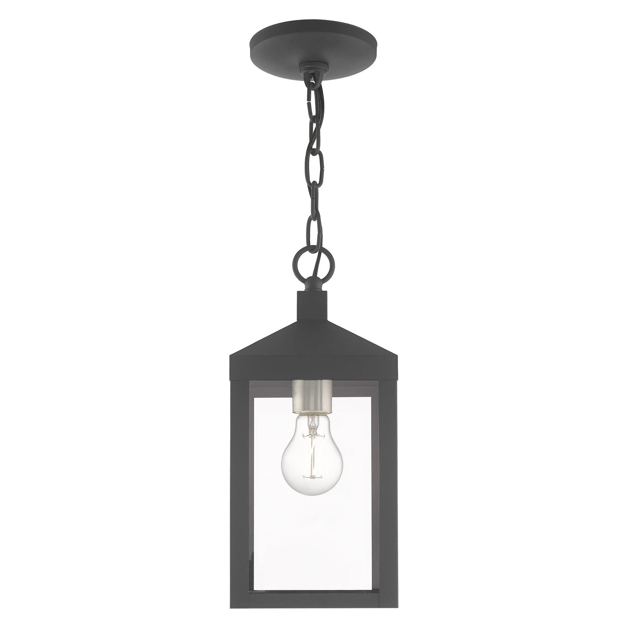 Livex Lighting Nyack 14 Inch Tall Outdoor Hanging Lantern
