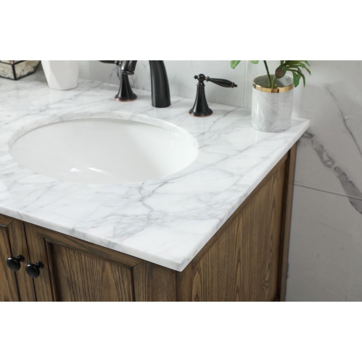 Shown in Driftwood finish