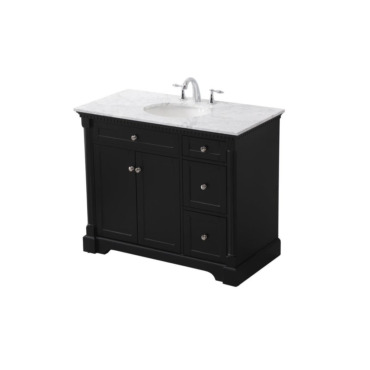 Shown in Black finish