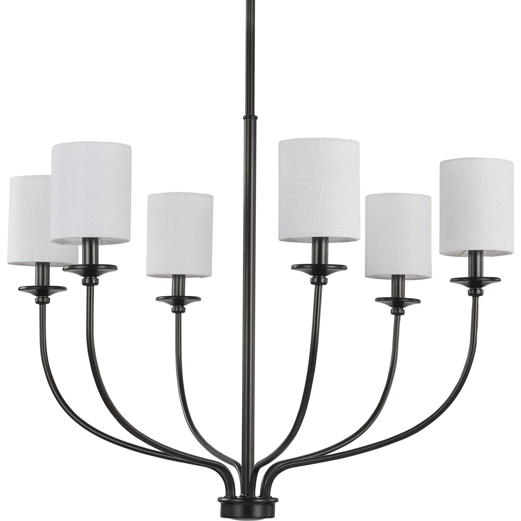 Bonita 30 Inch 6 Light Chandelier by Progress Lighting