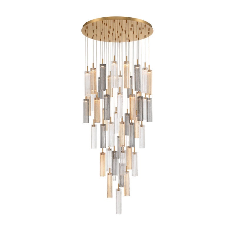 Addis 36 Inch Multi Light Pendant by Crystorama