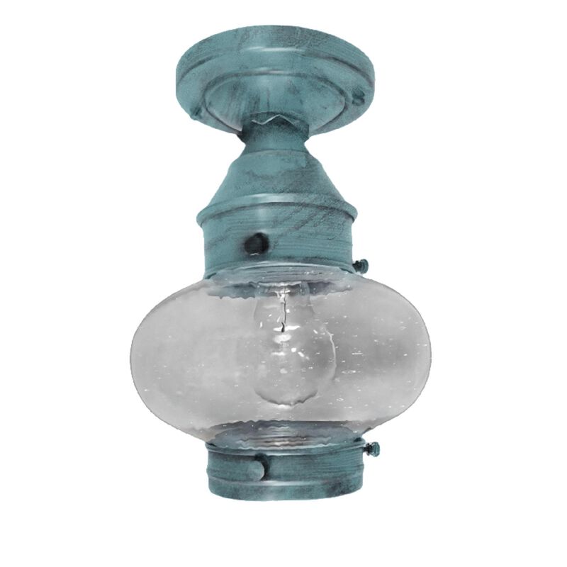 Onion 7 Inch Outdoor Flush Mount by Northeast Lantern