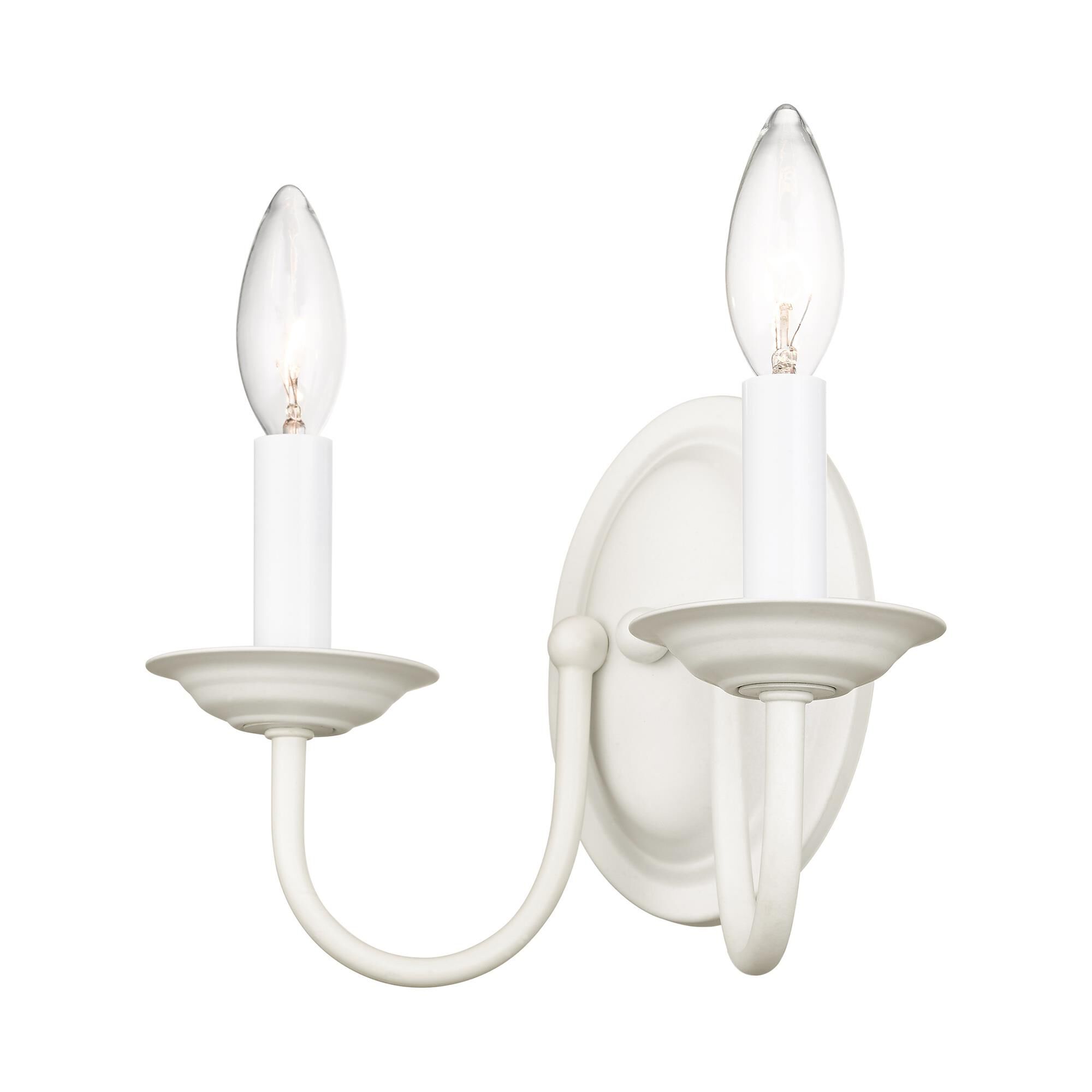 Home Basics 9 Inch Wall Sconce by Livex Lighting