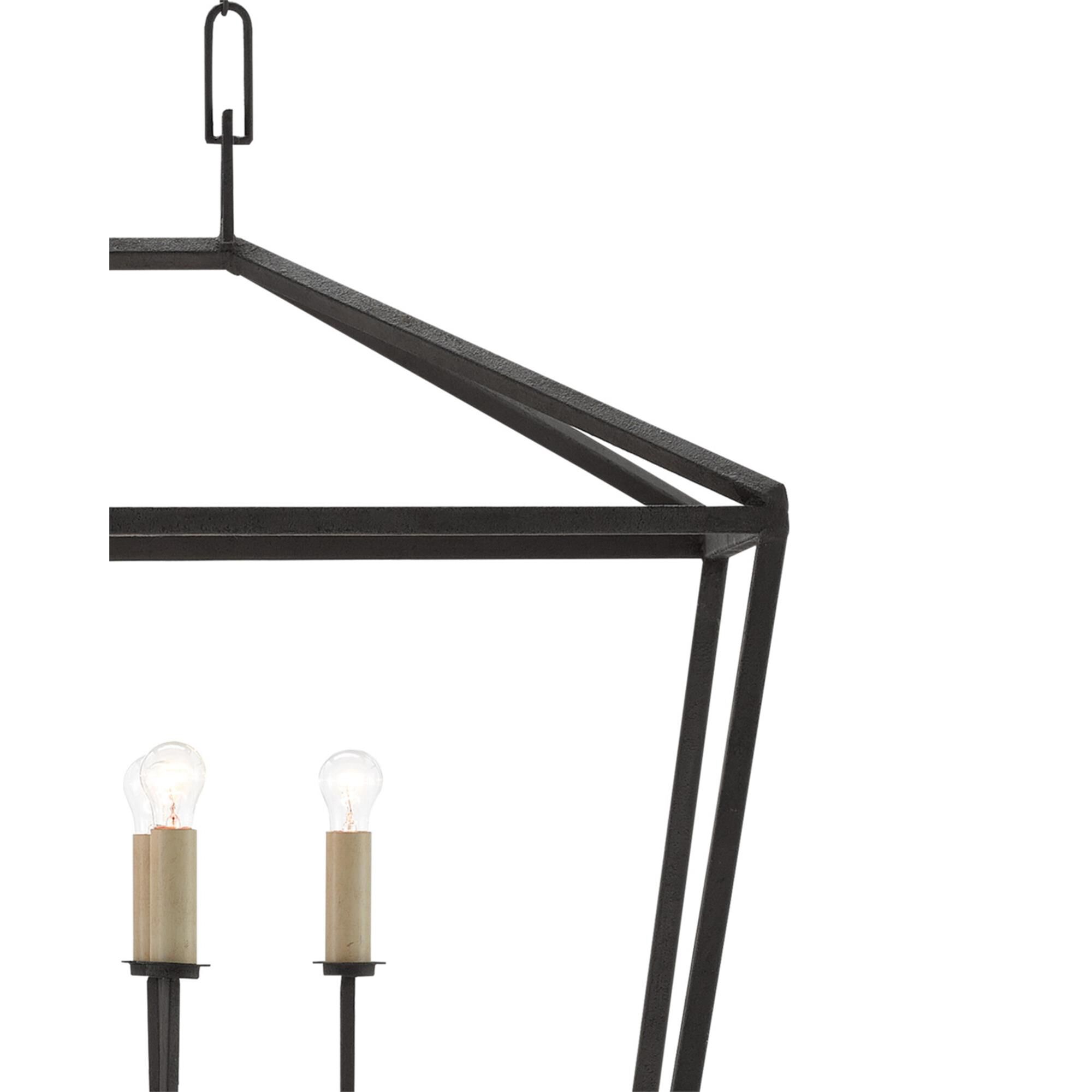 Denison 40 Inch 6 Light Linear Suspension Light,