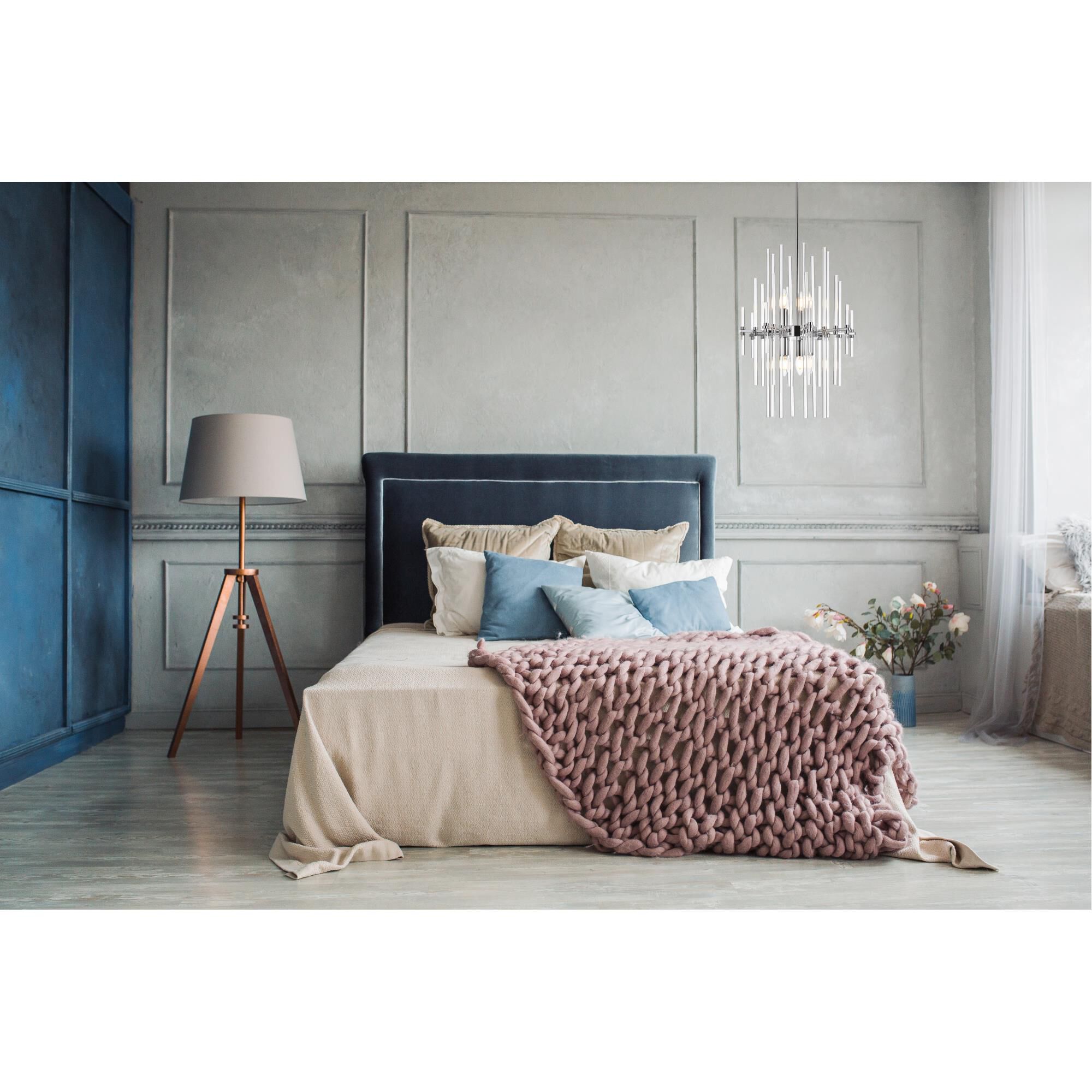 Sienna 17 Inch Large Pendant by Elegant Lighting