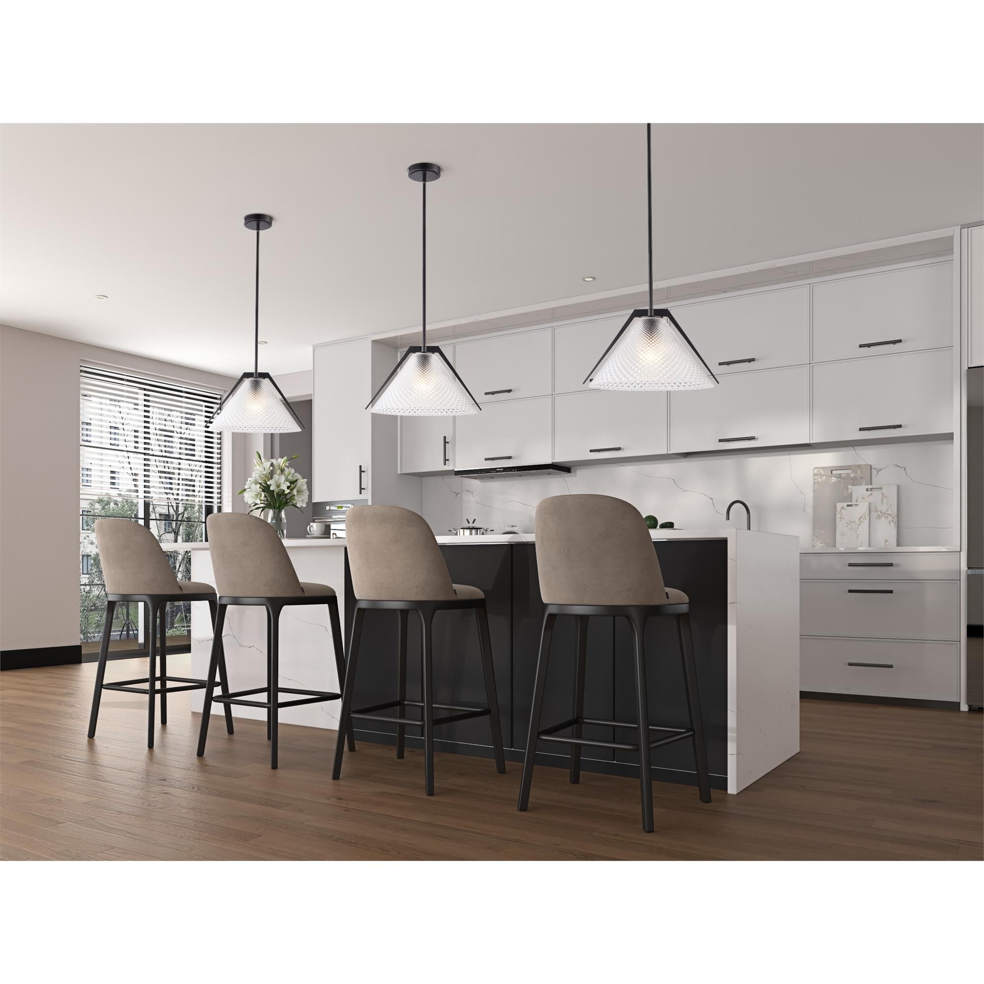Kevin Kraemer Baltic 15 Inch Large Pendant,