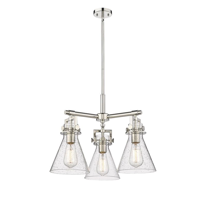 Bruno Marashlian Newton Cone 20 Inch Large Pendant by Innovations Lighting
