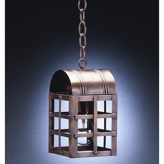 Northeast Lantern Adams 9 Inch Tall Outdoor Hanging Lantern