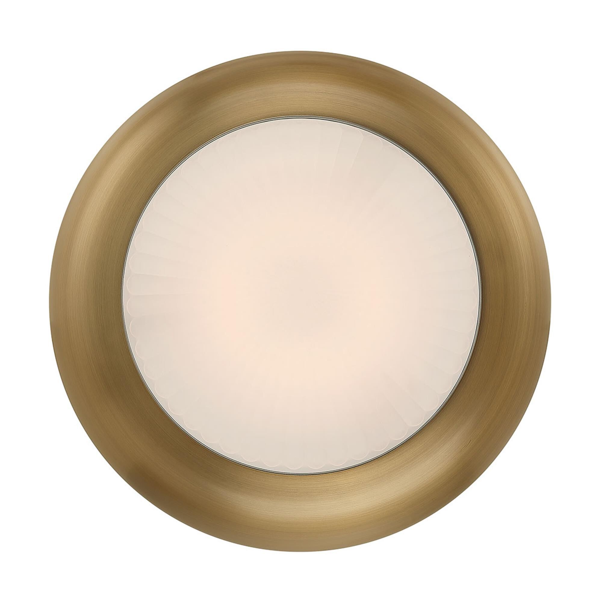 Shown in Antique Brass finish and Etched glass