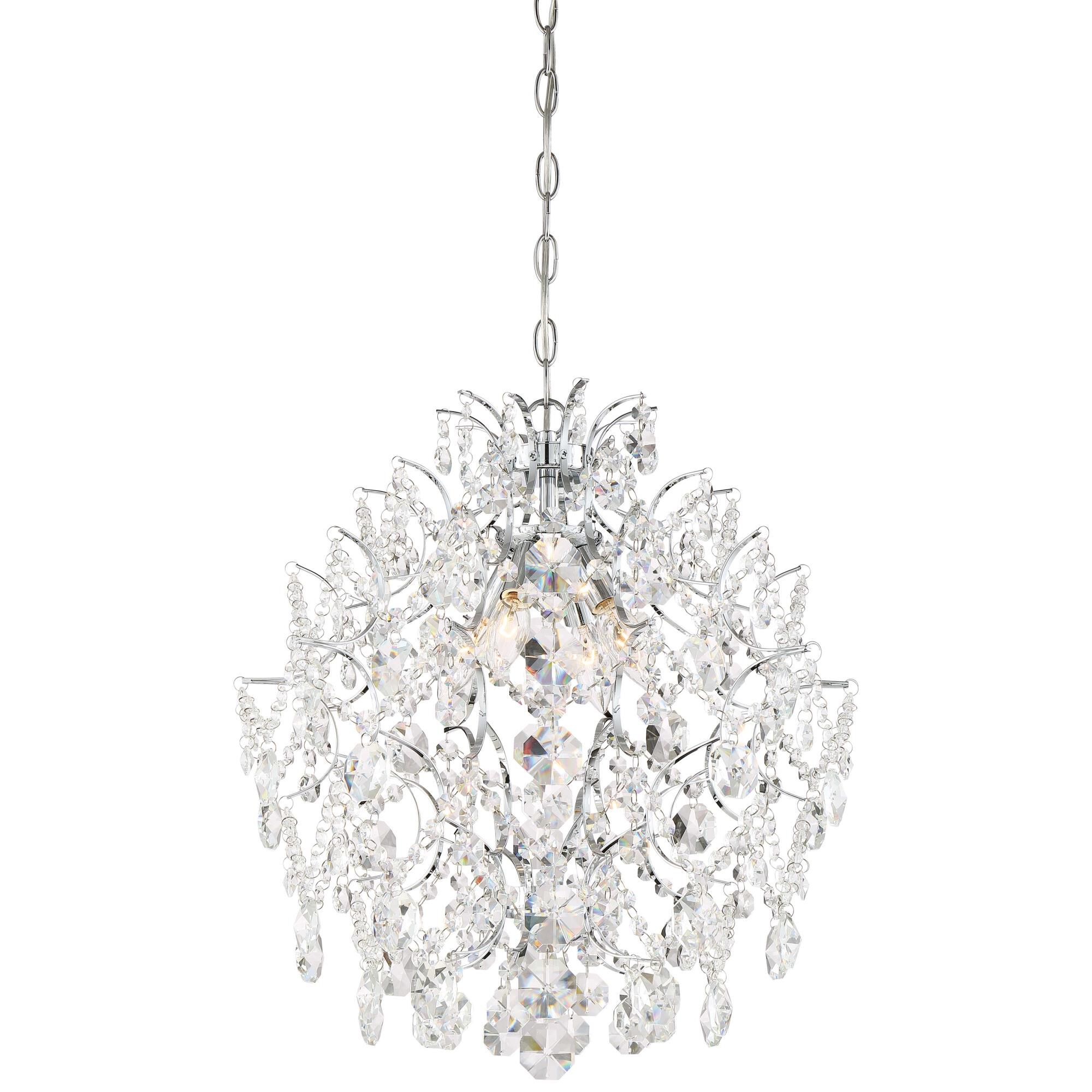 Isabella's Crown 18 Inch 4 Light Mini Chandelier | Capitol Lighting