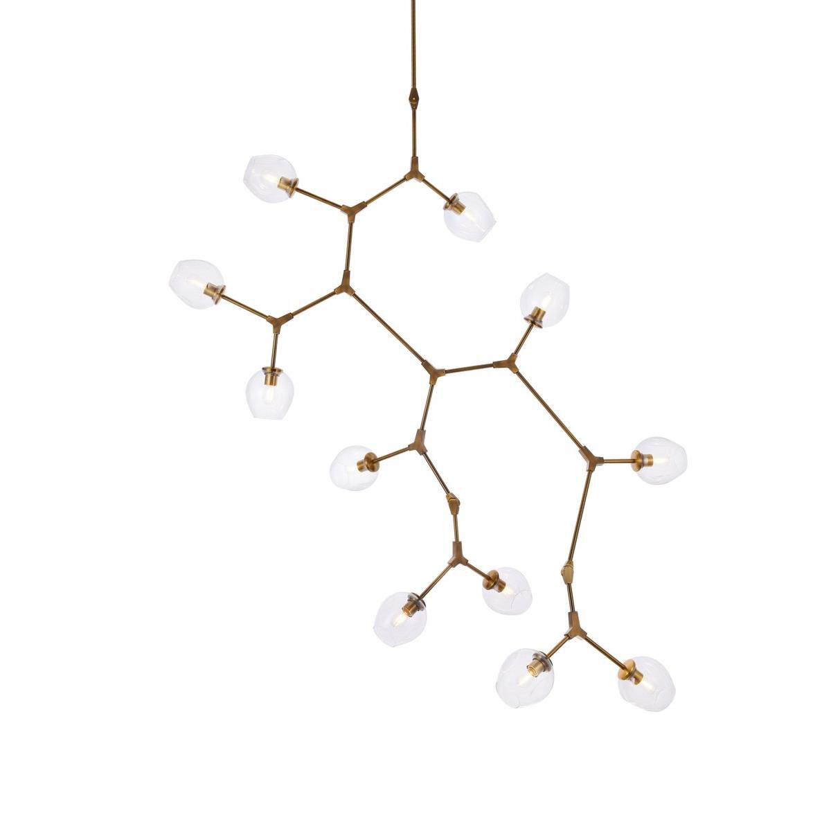 Cavoli 73 Inch 11 Light Mini Chandelier by Elegant Lighting