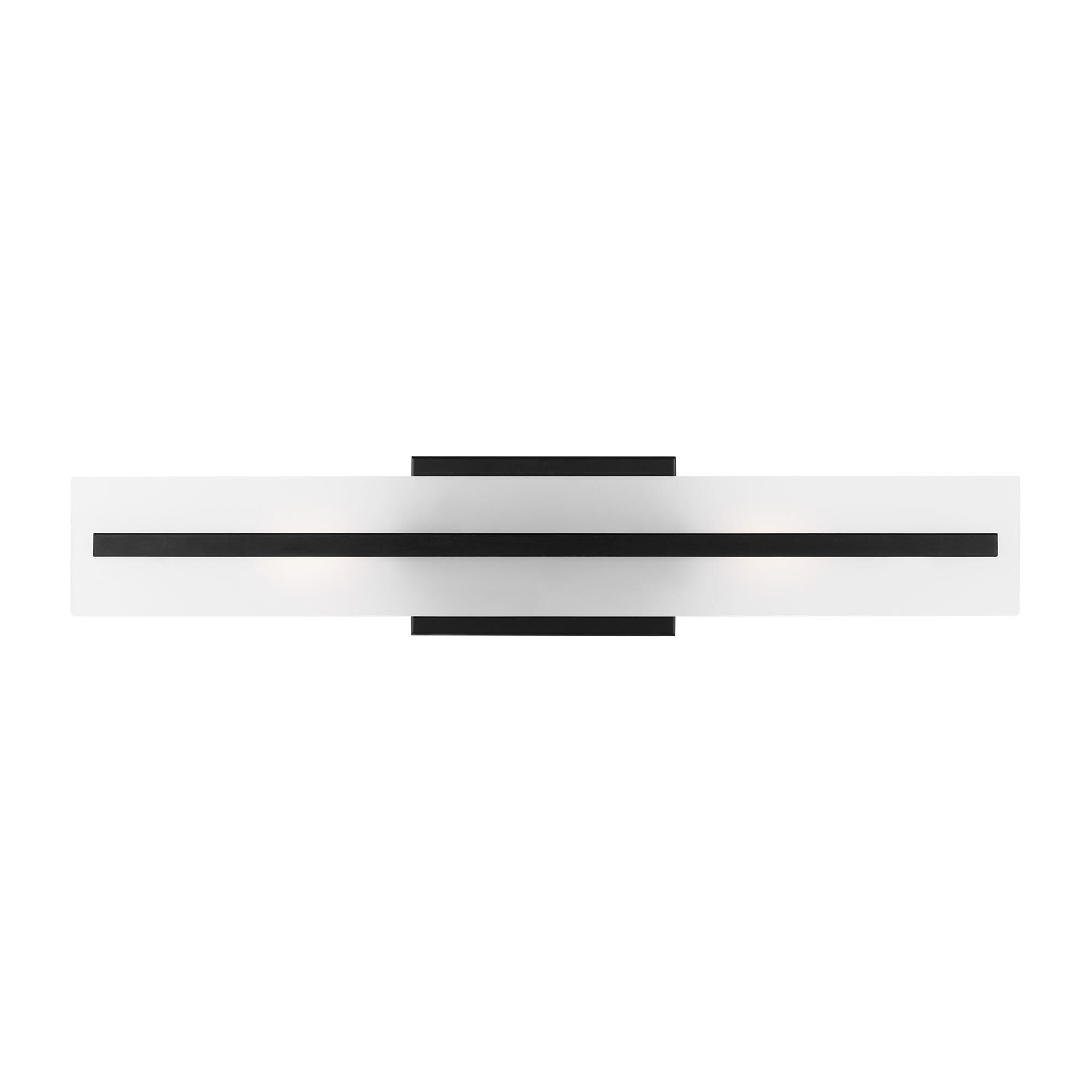 Shown in Midnight Black finish and Satin Etched glass and Satin Etched Glass shade