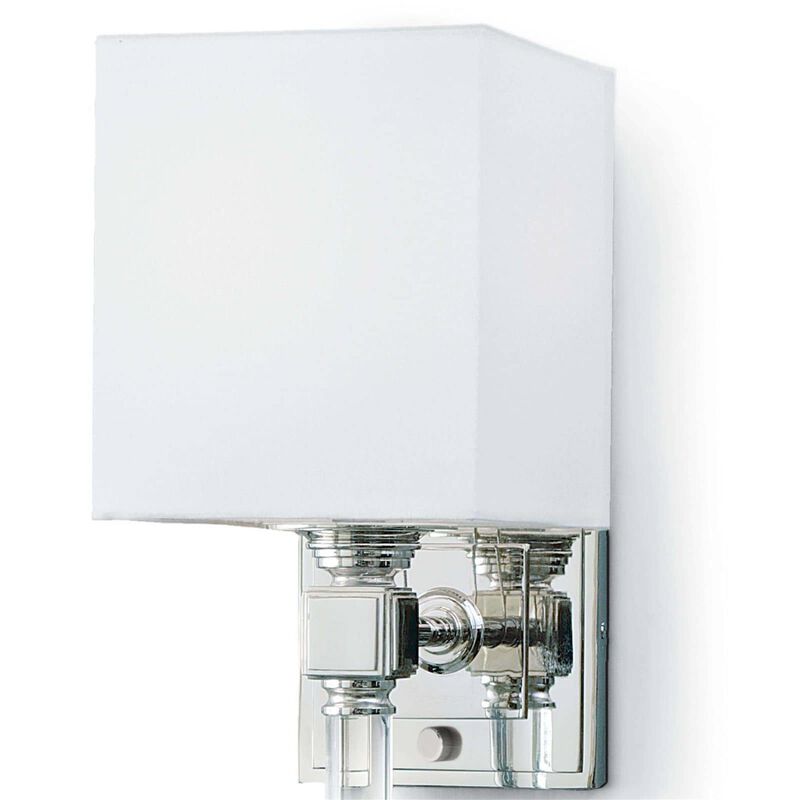 Crystal Tail Large Wall Sconce by Regina Andrew