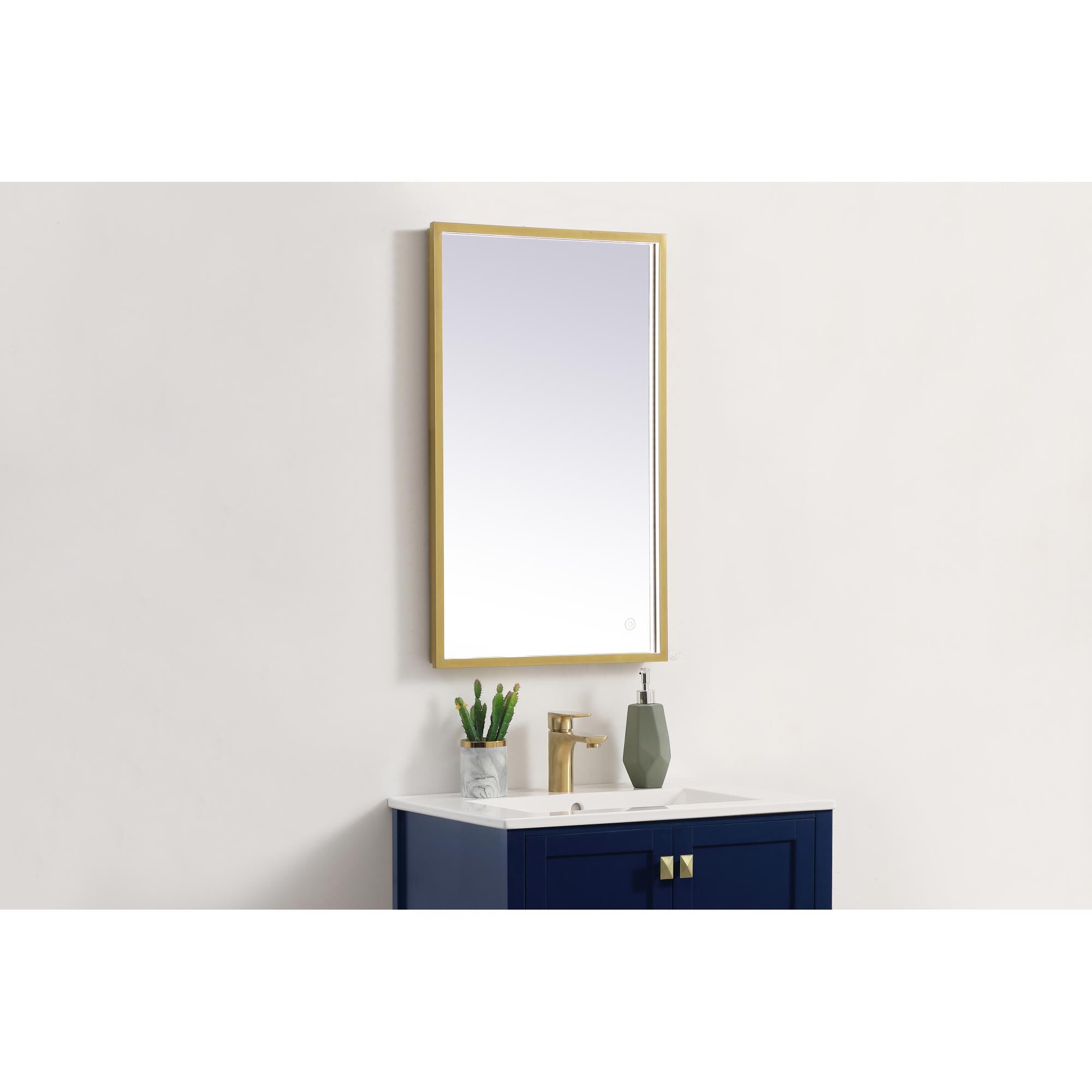 Shown in Brass finish