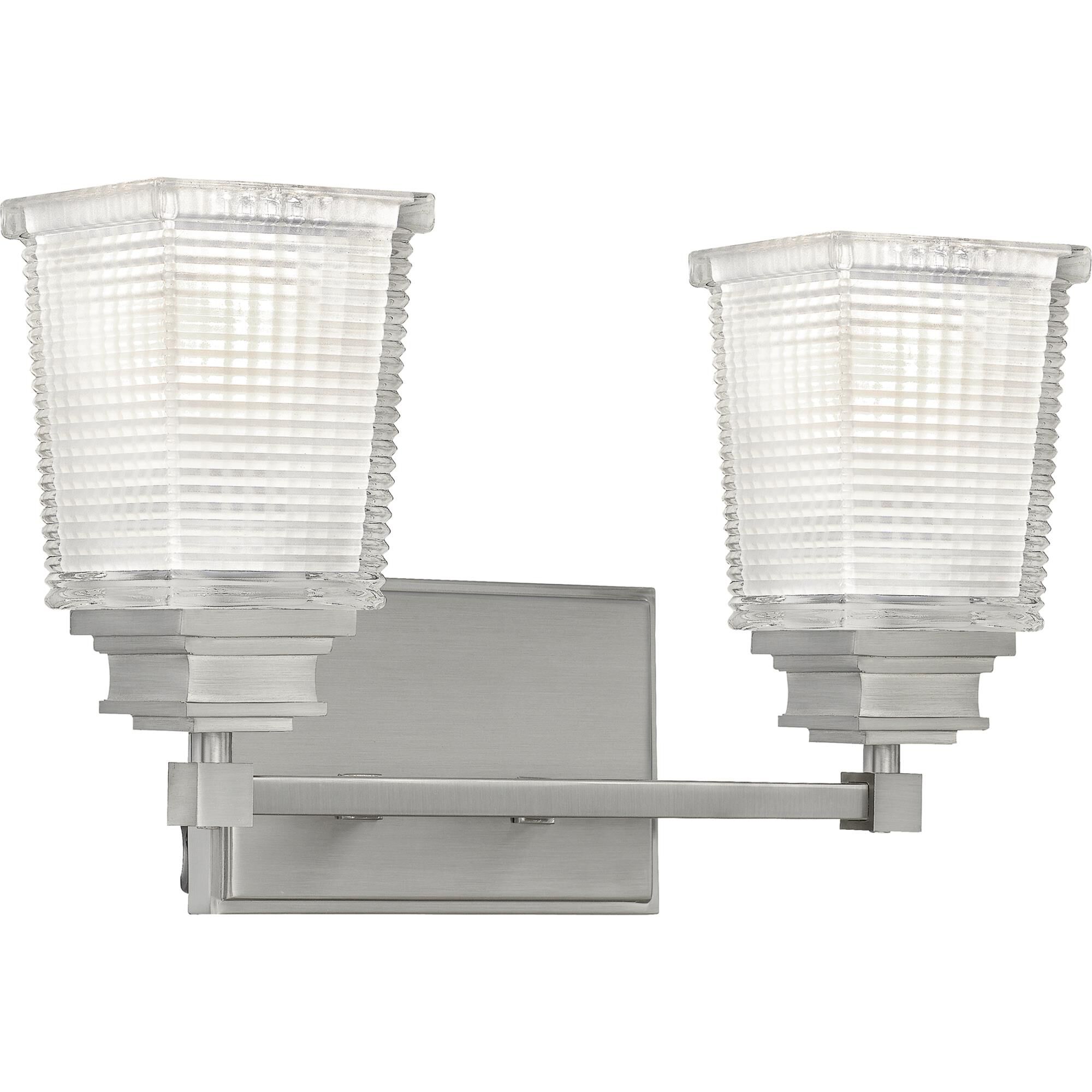 14 Inch 2 Light Bath Vanity Light by Quoizel