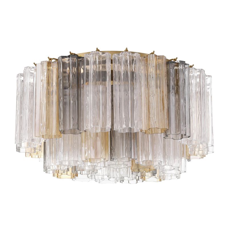 Addis 22 Inch 7 Light Semi Flush Mount by Crystorama