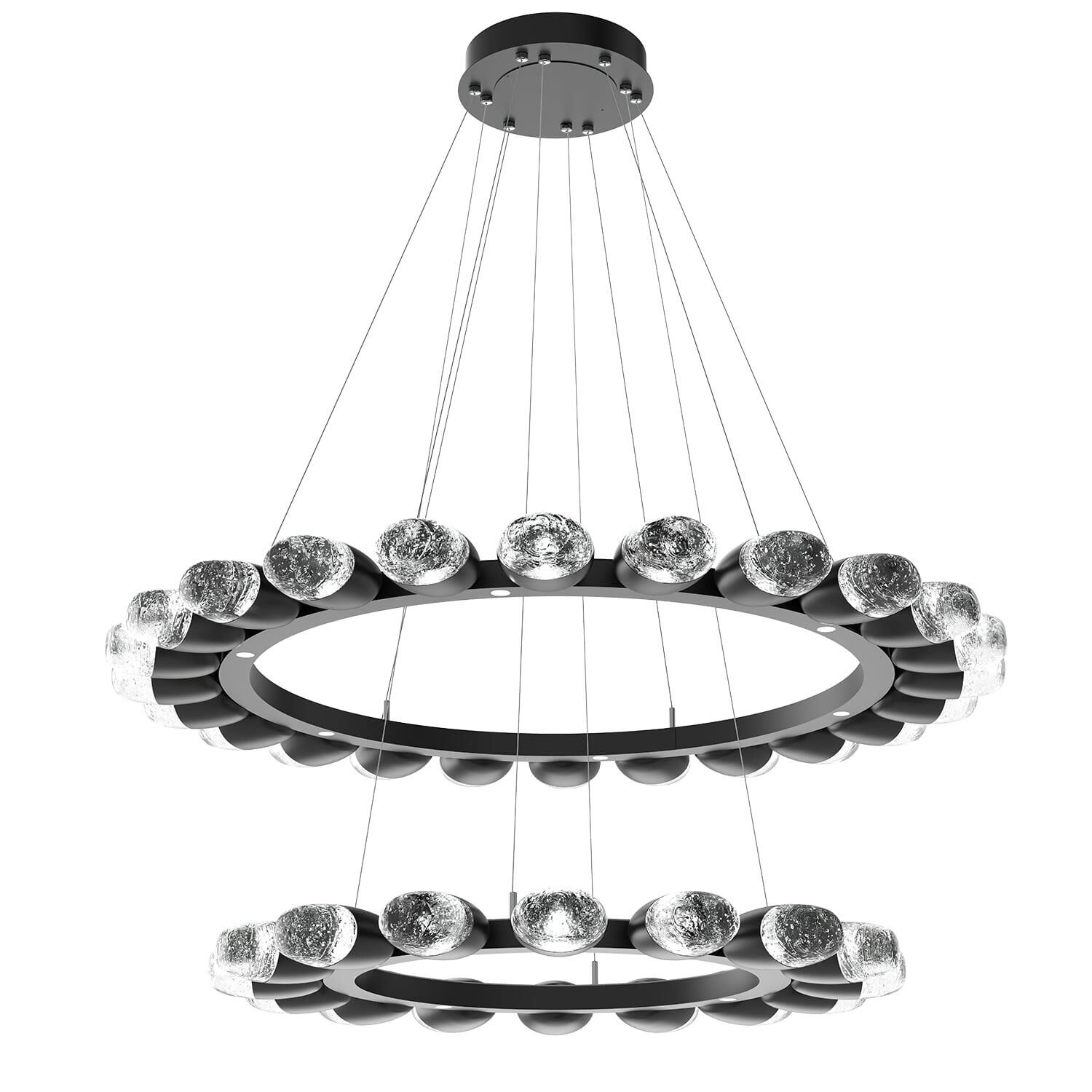 Pebble Chandelier by Hammerton Studio