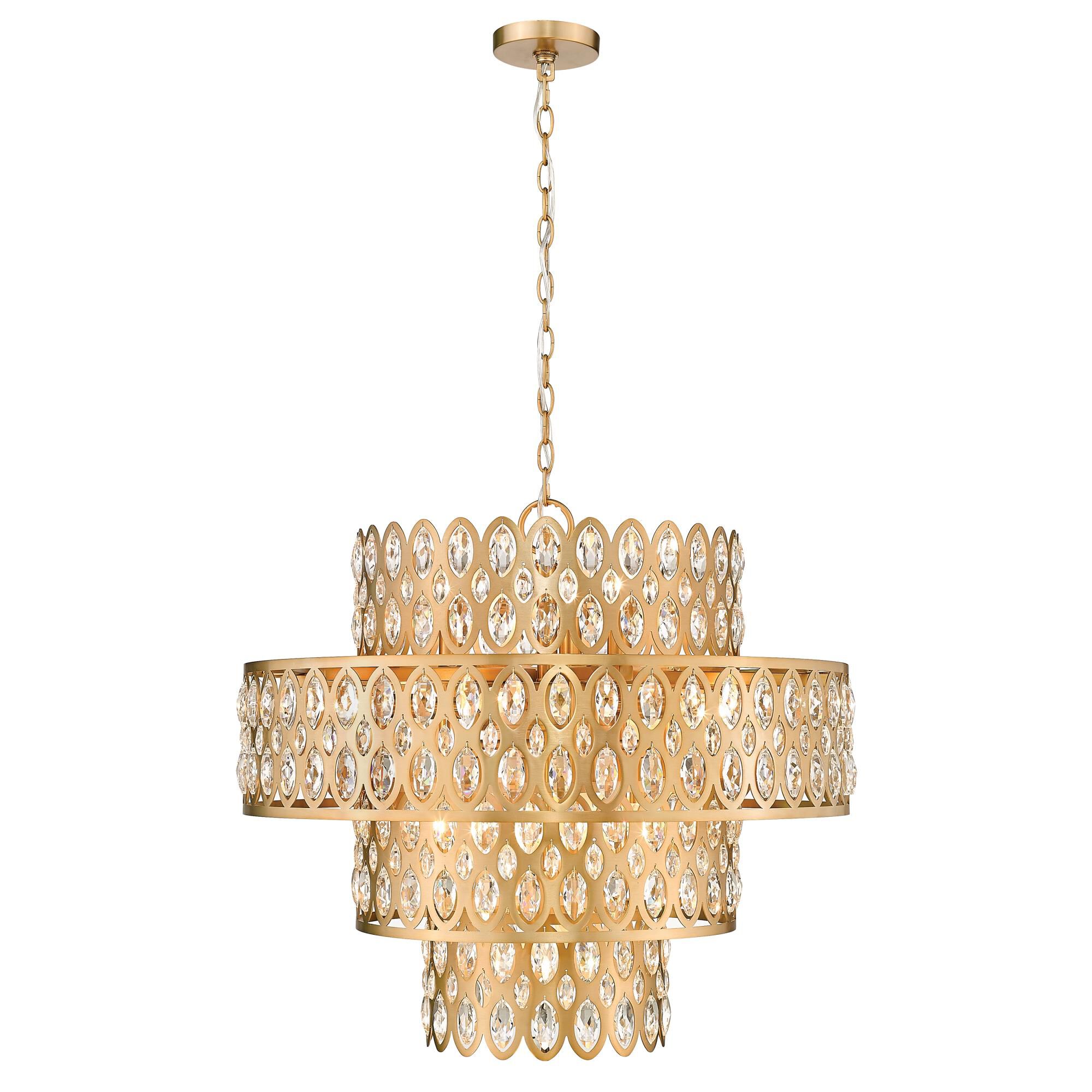 Dealey 25 Inch 13 Light Chandelier by Z-Lite