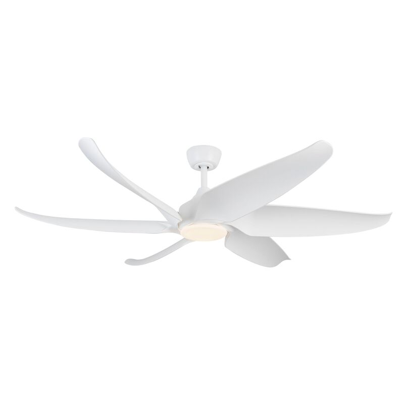 Coronado 60 Inch Ceiling Fan with Light Kit by Kuzco Lighting