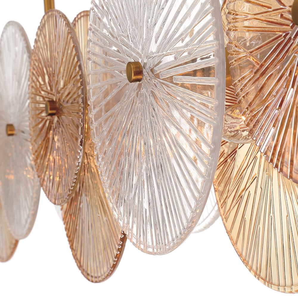 Sue-Anne 57 Inch 8 Light Linear Suspension Light by Eurofase Lighting