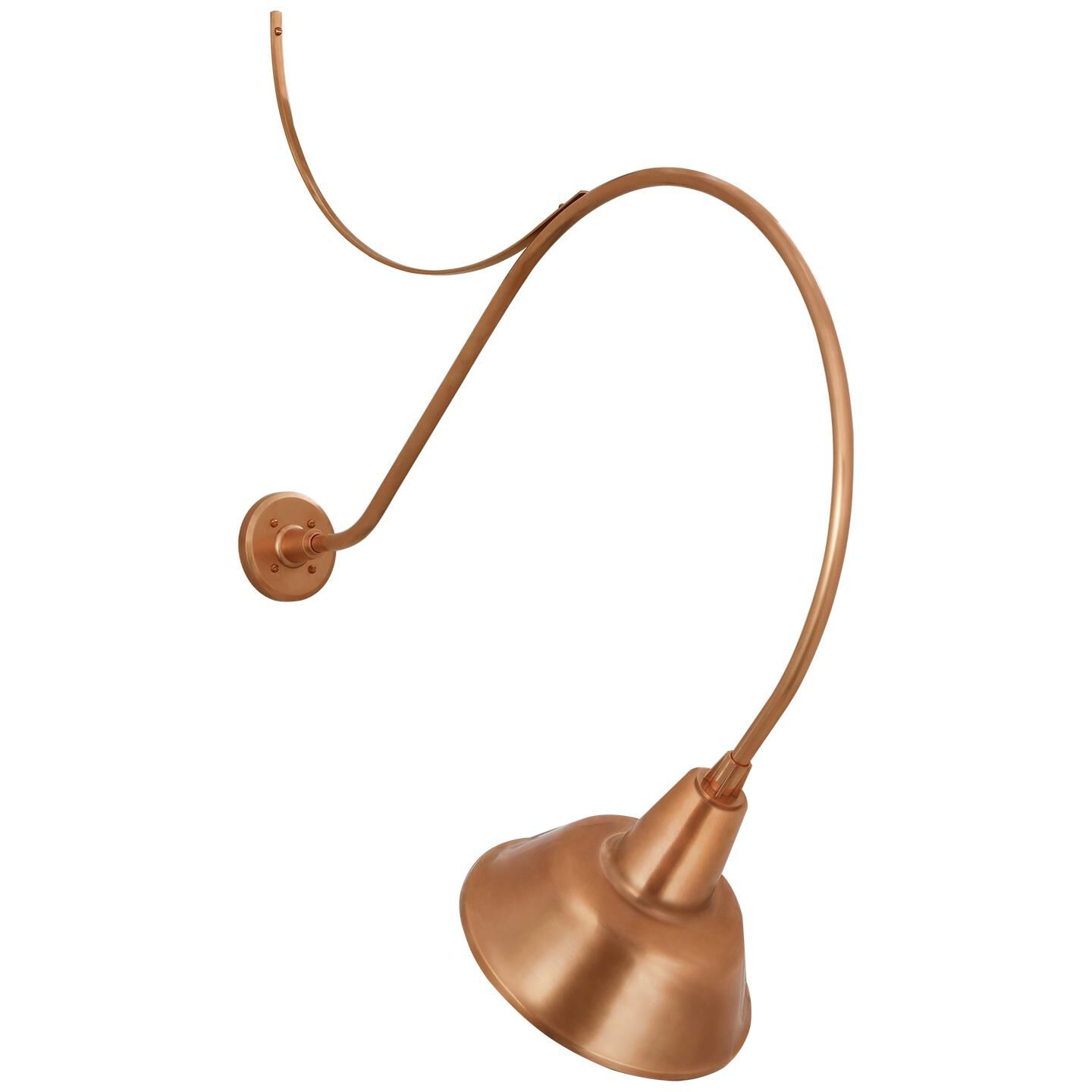 Shown in Soft Copper finish and Copper shade