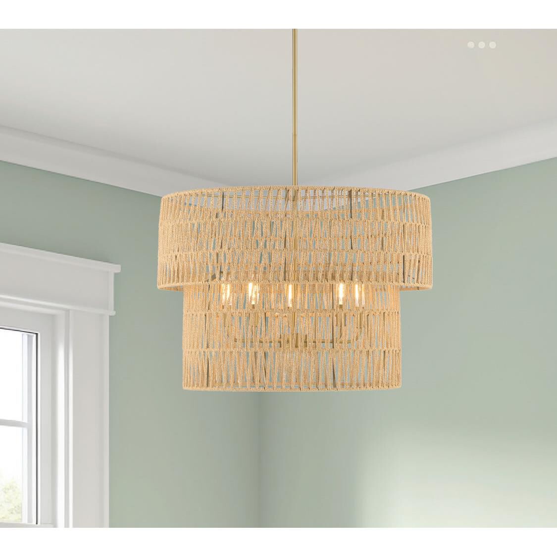 Bungalow Heaven 26 Inch Large Pendant by Minka Lavery