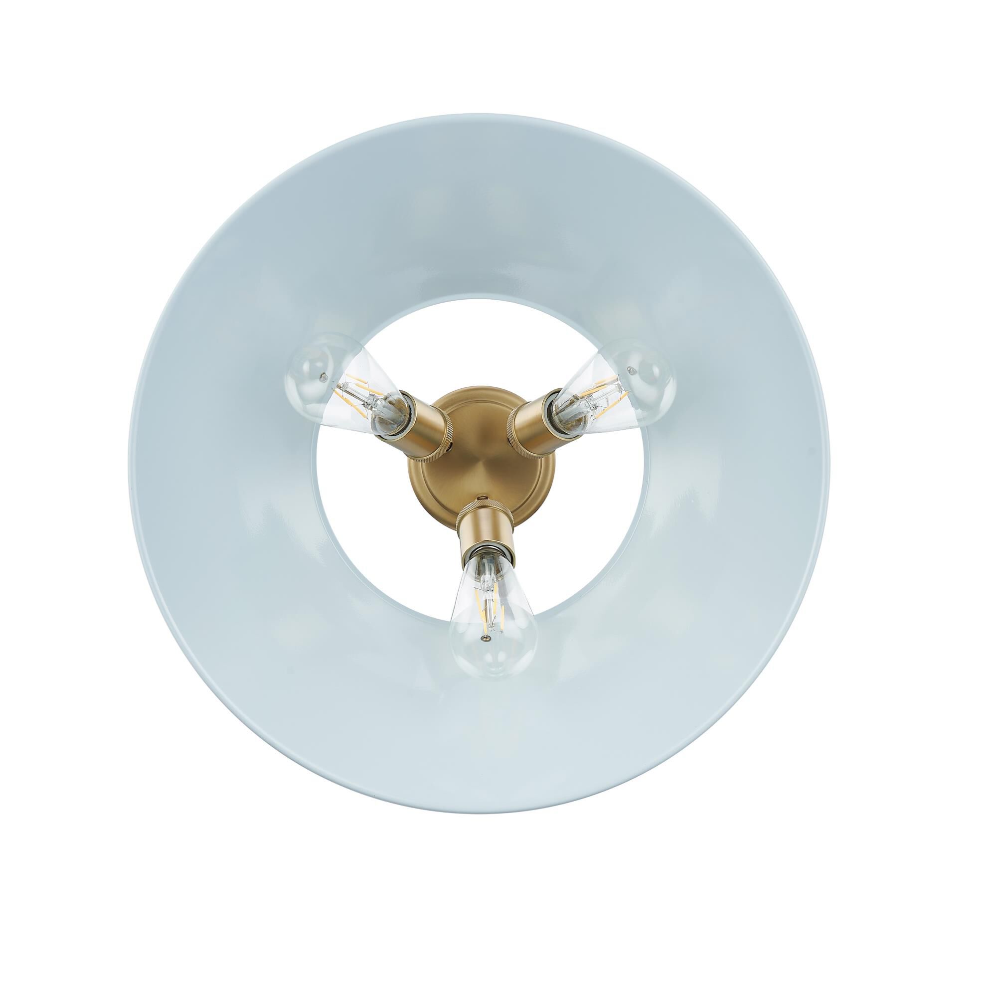 Orwell 19 Inch Semi Flush Mount by Golden Lighting
