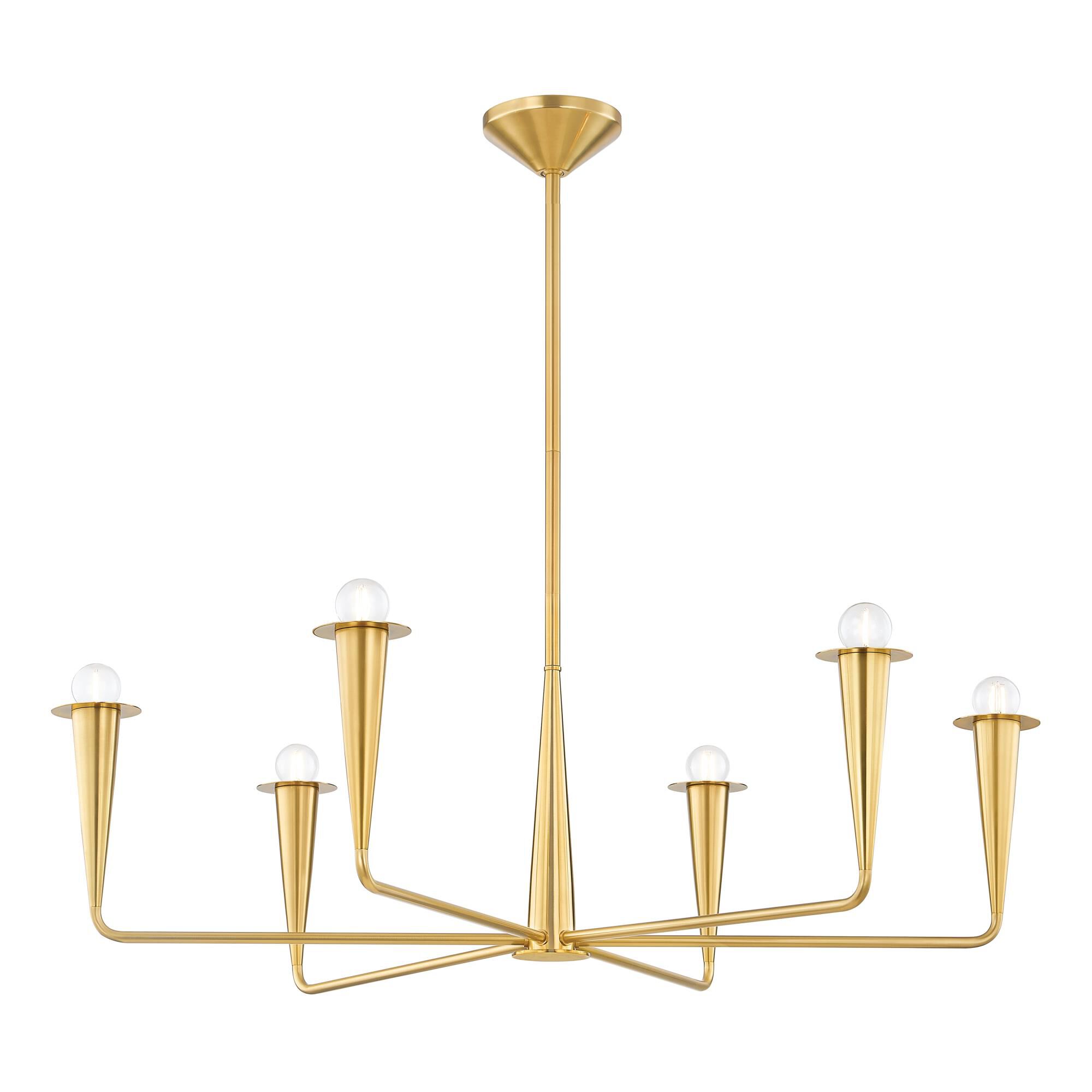 Shown in Aged Brass finish