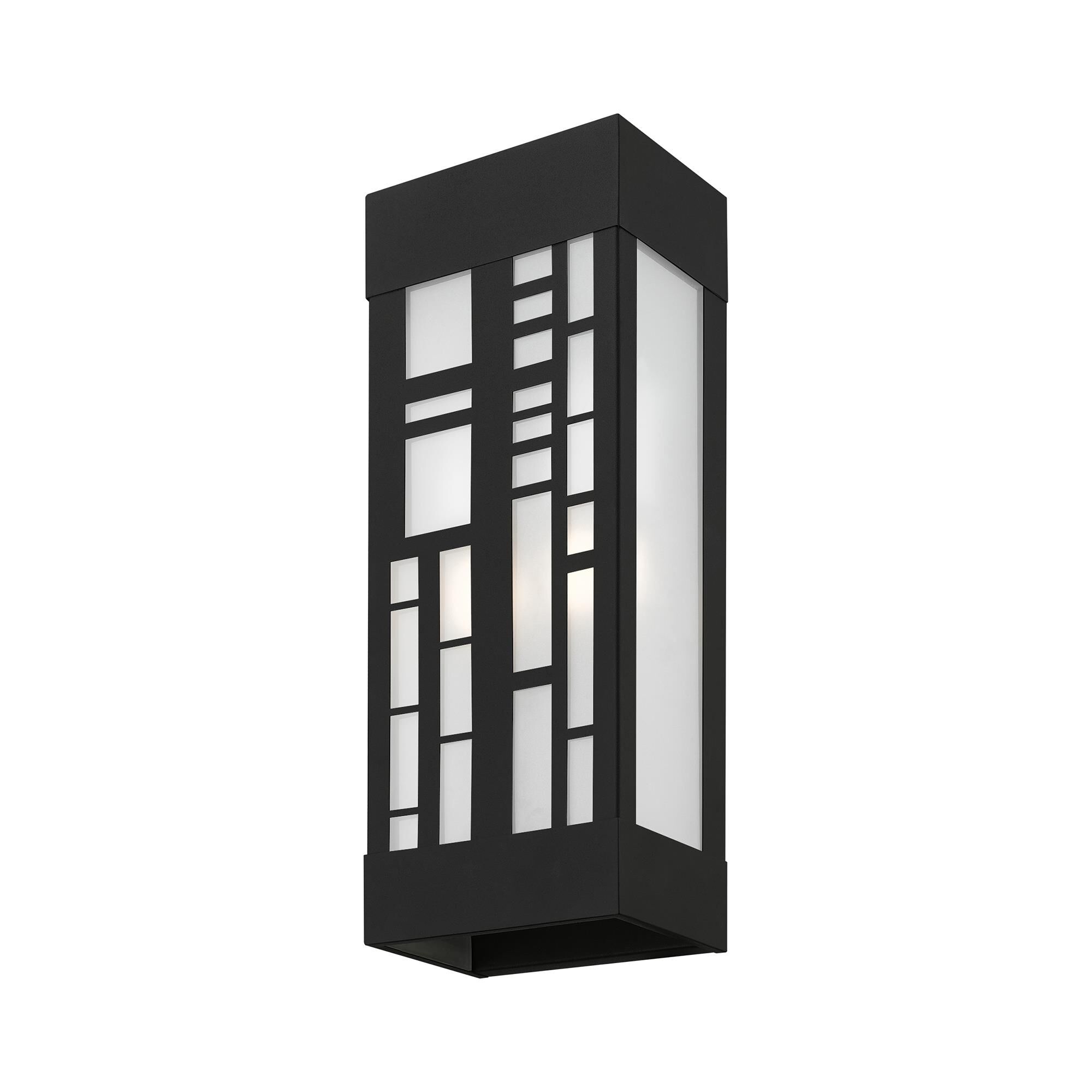 Malmo 17 Inch Tall 2 Light Outdoor Wall Light by Livex Lighting