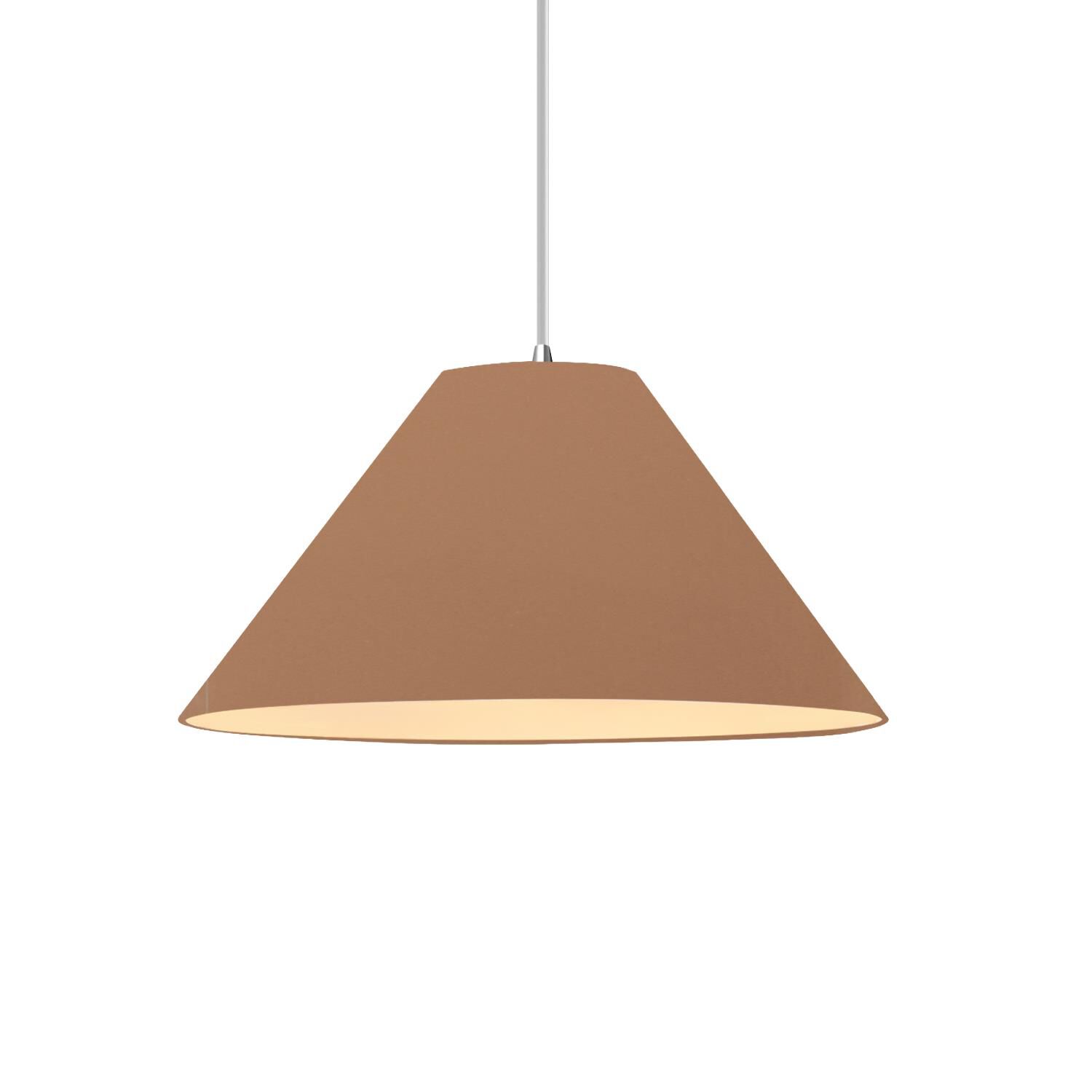 Shown in Polished Chrome finish and Adobe shade