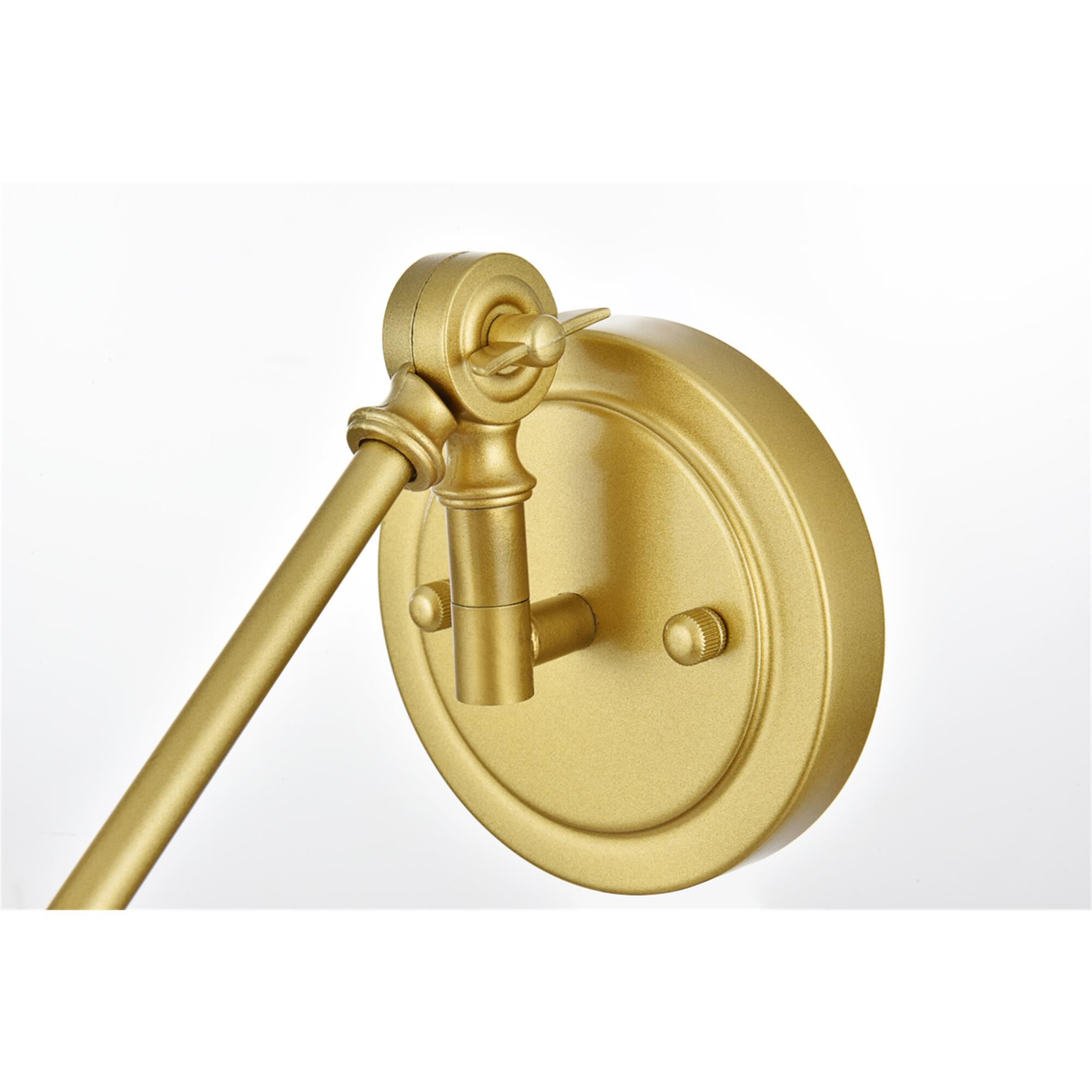 Ledger 18 Inch Wall Swing Lamp by Elegant Lighting