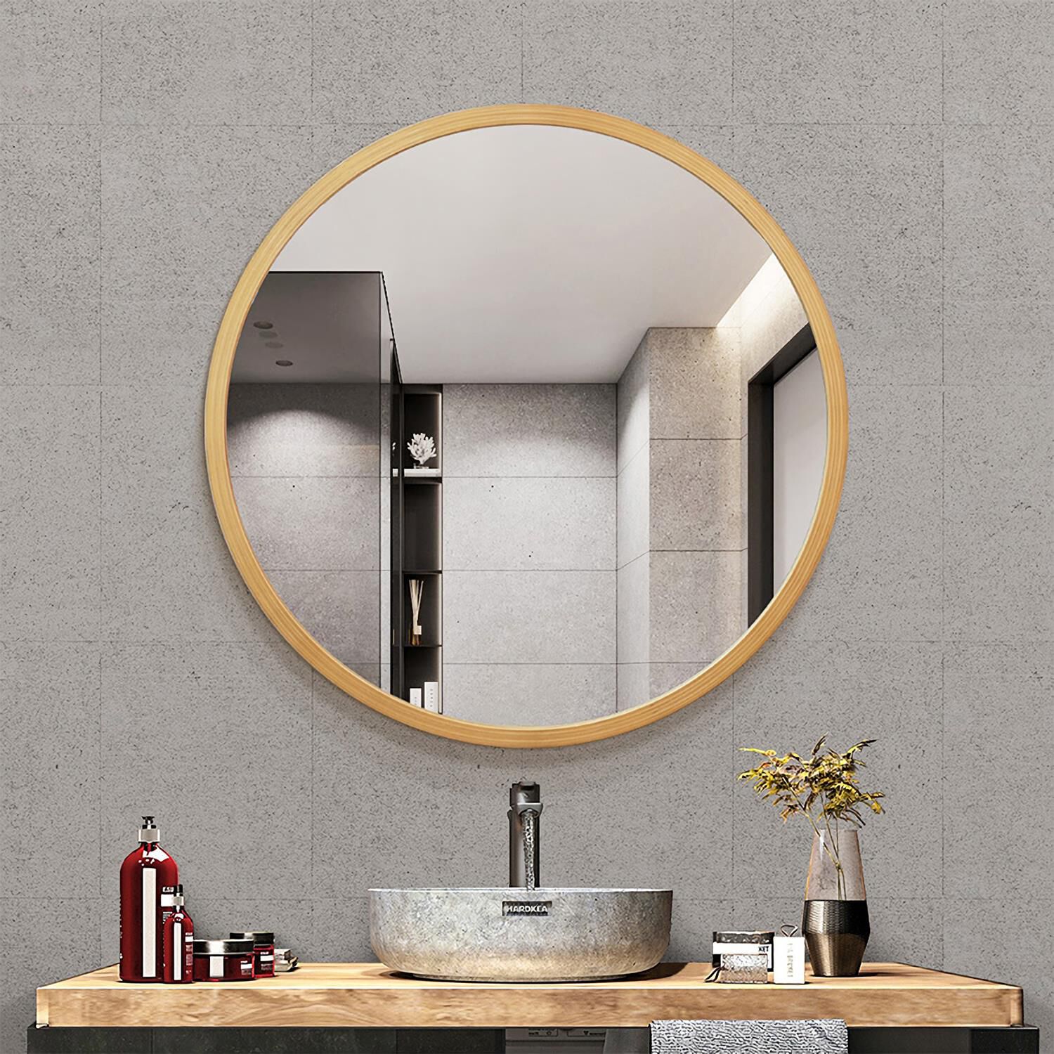 En Passant Bathroom Mirror by Decor Wonderland