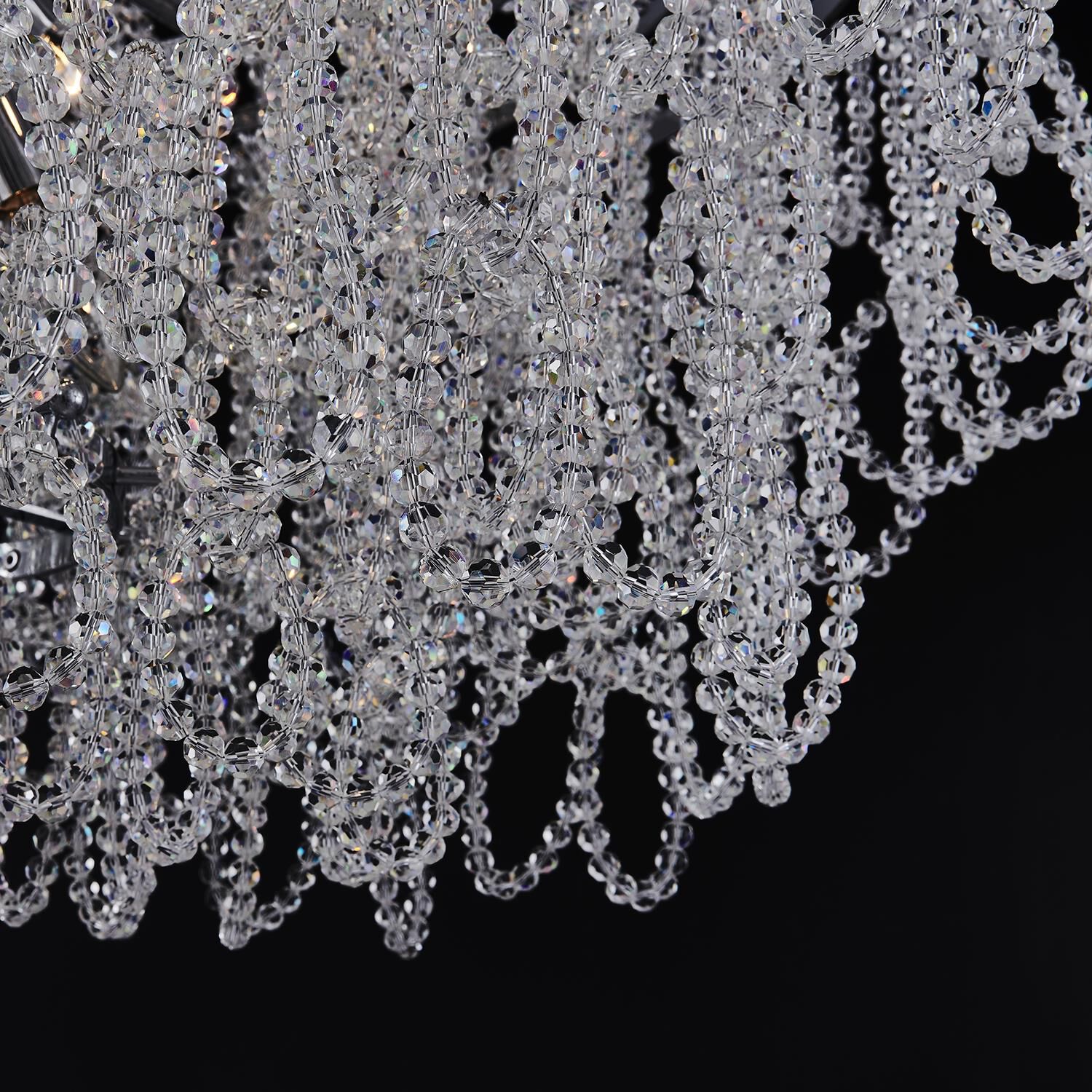 Loop 34 Inch Chandelier by Allegri