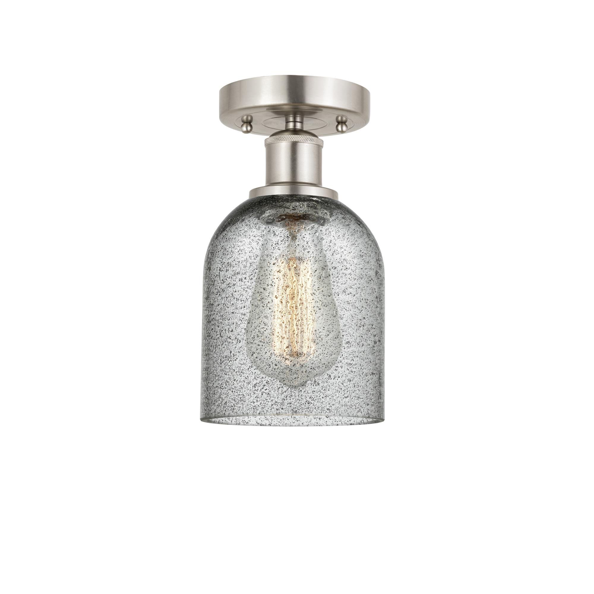 Bruno Marashlian Caledonia 5 Inch 1 Light Semi Flush Mount by Innovations Lighting