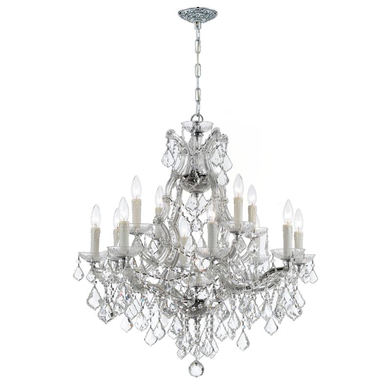 Maria Theresa 29 Inch 13 Light Chandelier by Crystorama