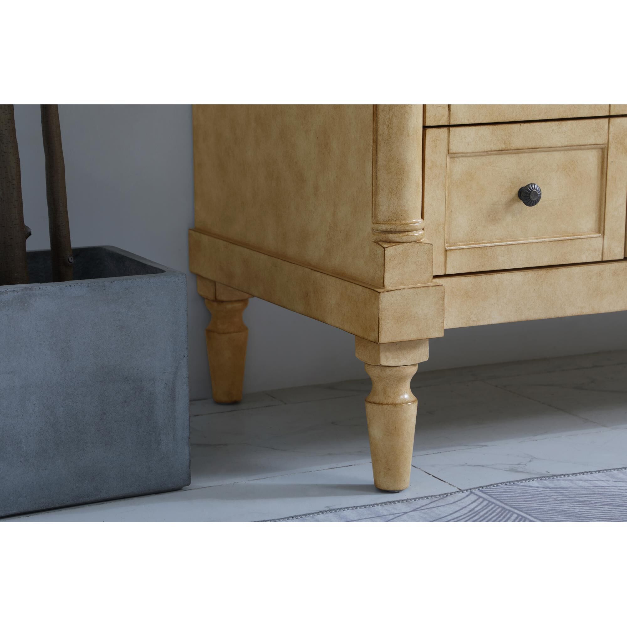 Shown in Antique Beige finish